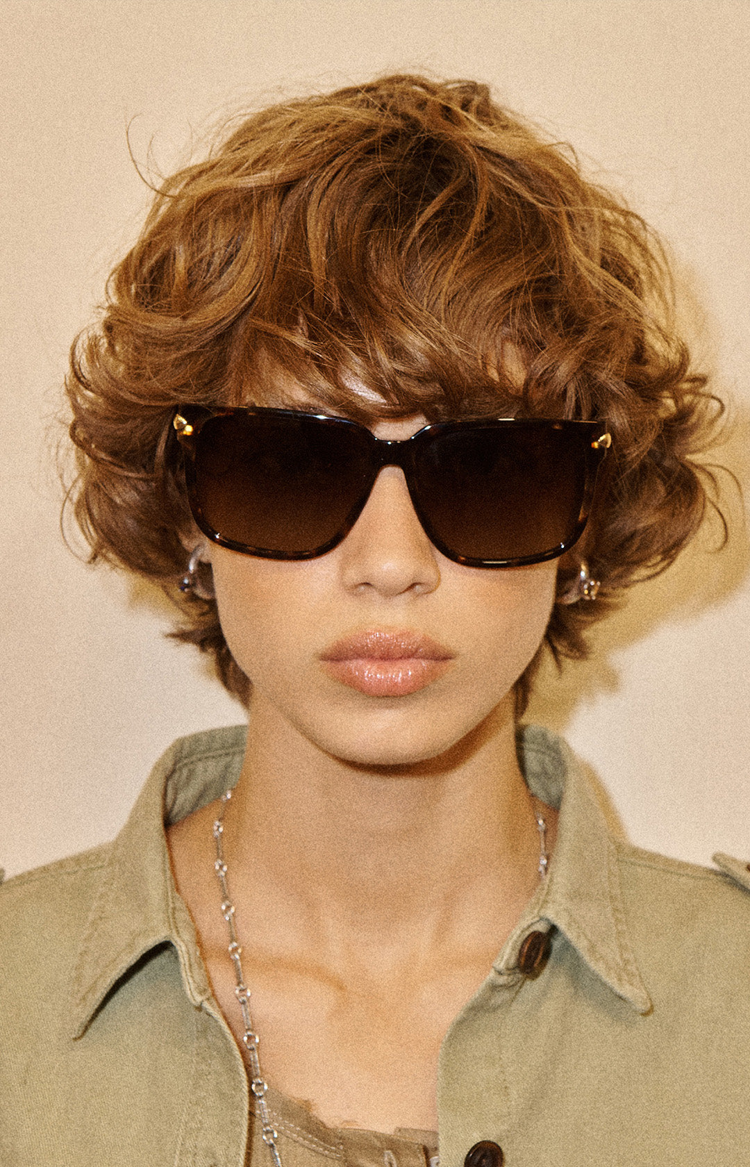 Gafas y gafas de sol rectangulares para mujer