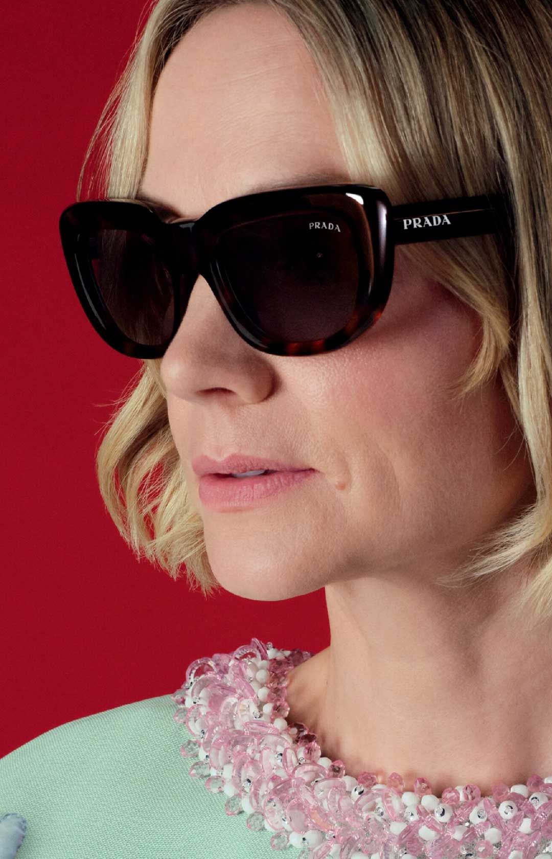 PRADA プラダ　ツーブリッジ　ティアドロップ　アビエーター　サングラス PRADA プラダ サングラス SPR 52P ティアドロップ ダブルブリッジ