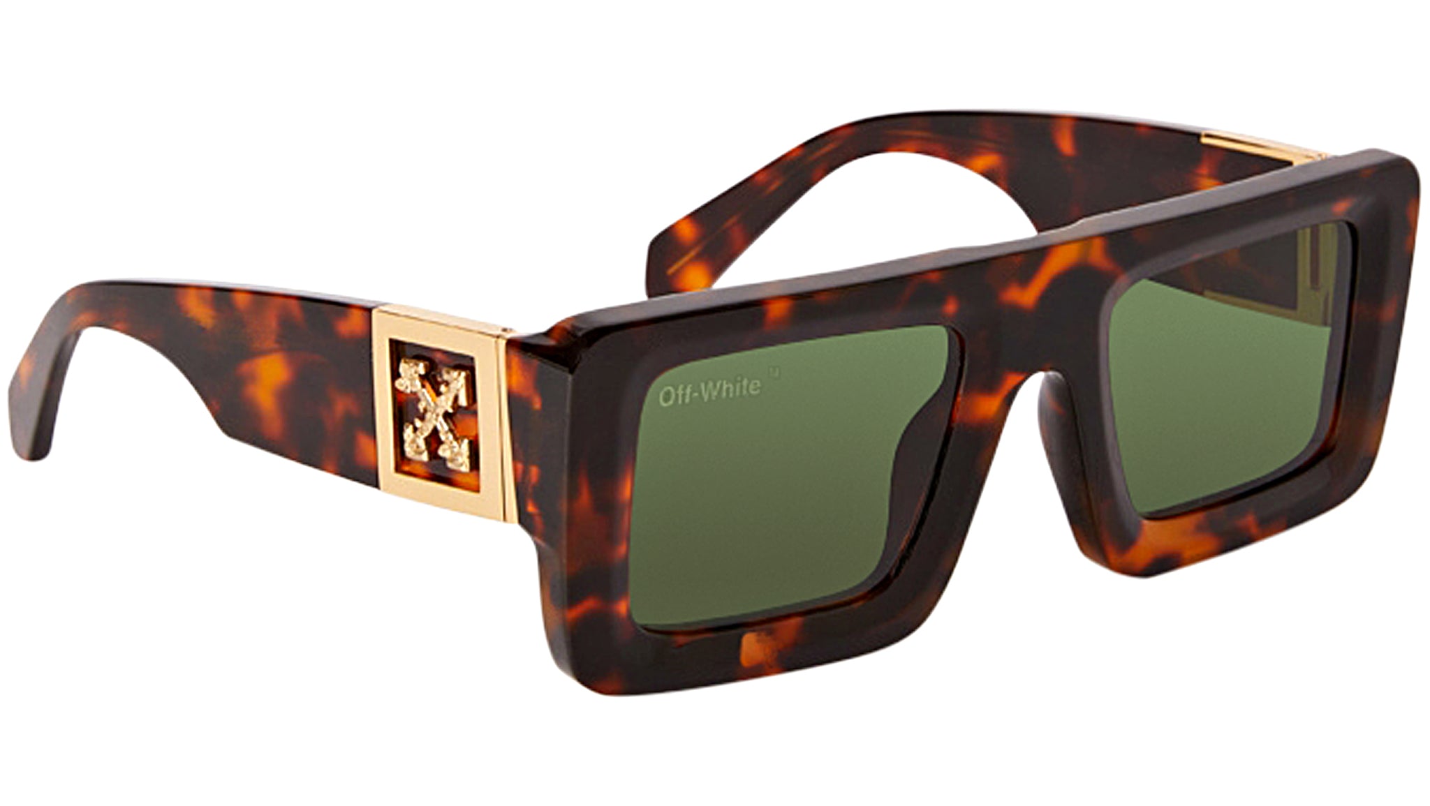 Off-White Brown Tortoise Sunglasses Off-White Roma Sunglasses 6007 Havana - eye-oo.com main image 4