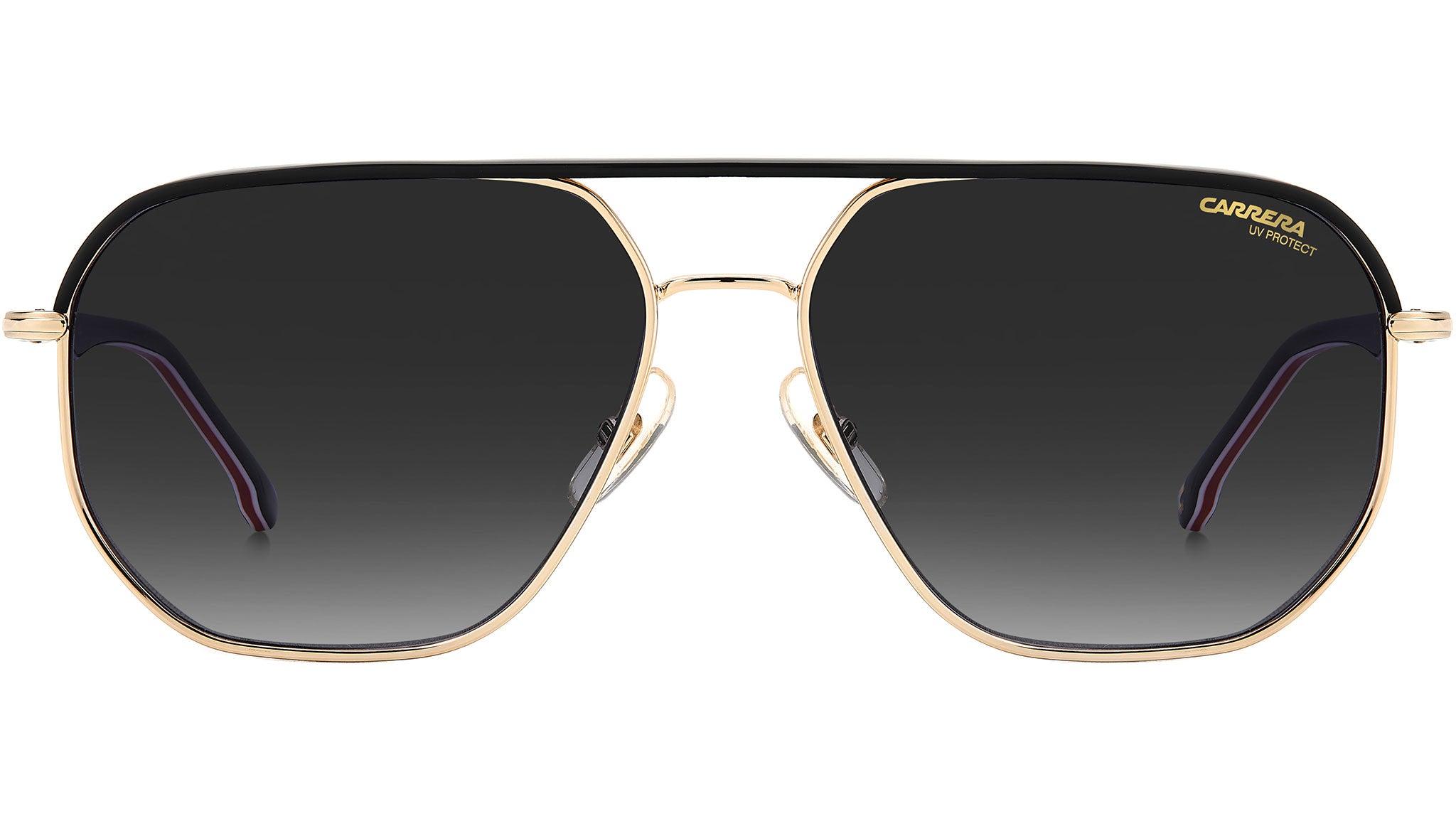 Carrera Bold Geometric Frame Carrera Sunglasses - NWT Carrera 316/S M4P 08 Sunglasses Striped Black - eye-oo.com main image 2