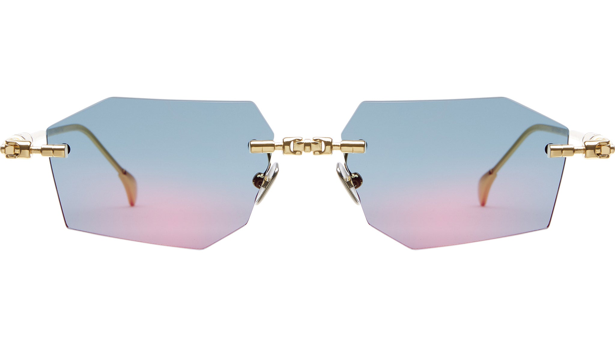 Kuboraum H63 Sun GD Gold Sunglasses - eye-oo.com