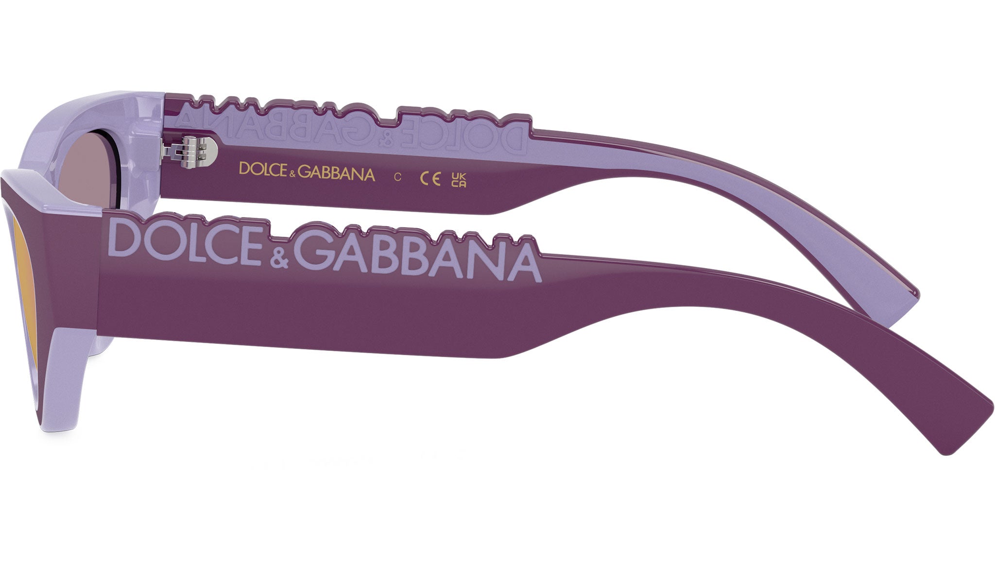 Dolce & Gabbana Kids DX 6012 Sunglasses 33601T Violet Rubber