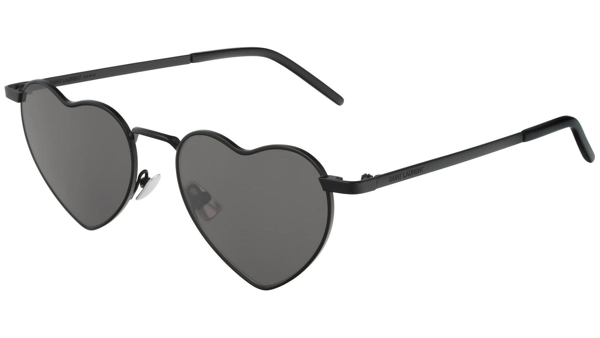 Saint Laurent SL 301 Loulou 002 Semimatte Black Sunglasses  display picture 1