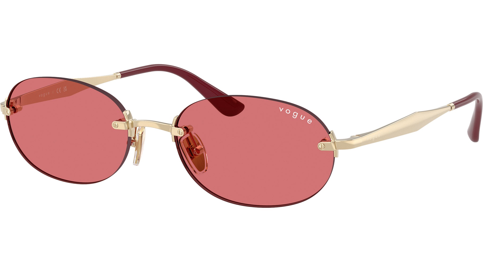 Vogue VO4342S Sunglasses 848/75 Pale Gold - eye-oo.com