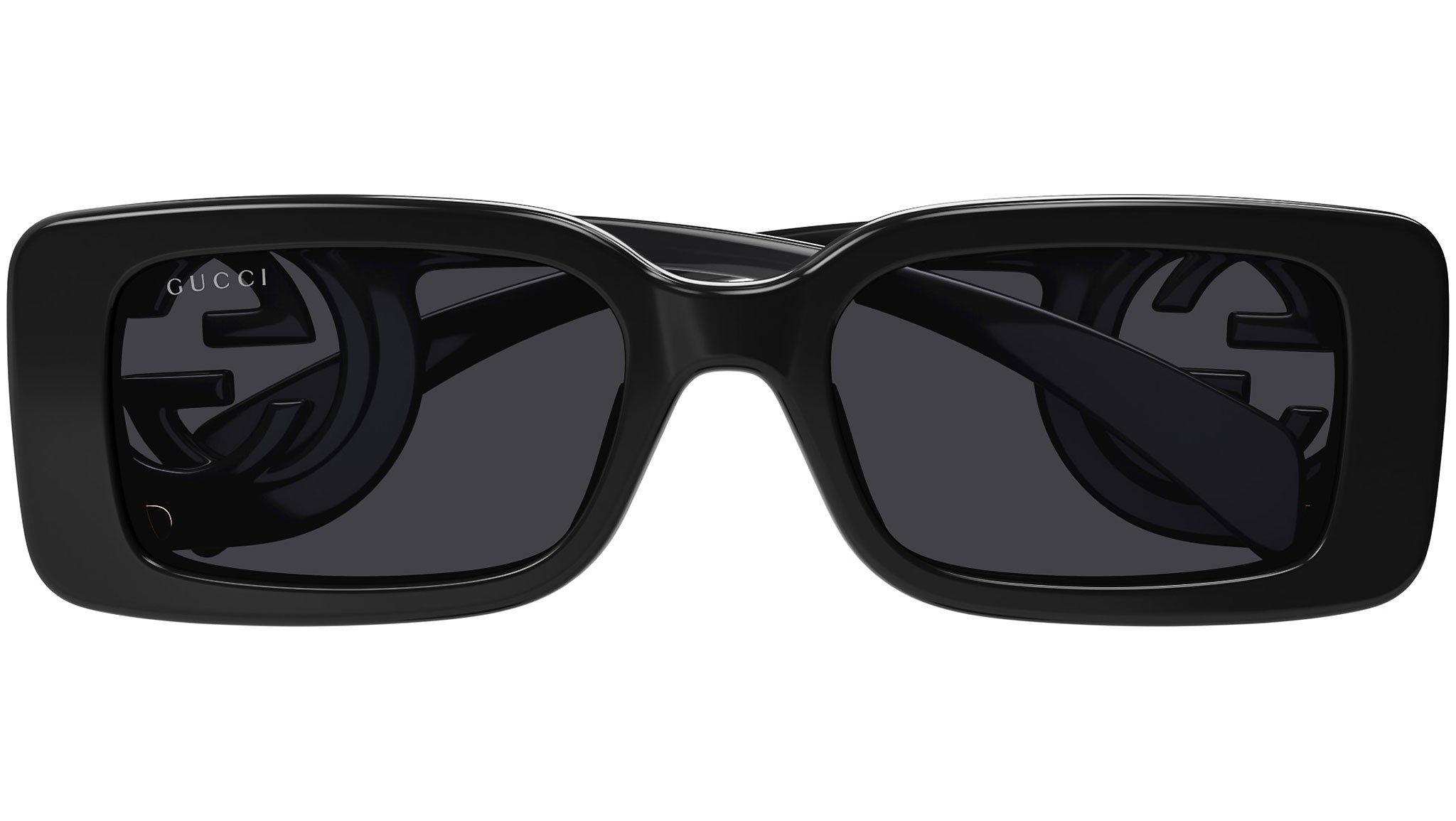 Gucci GG1325S 001 Black Grey Sunglasses - eye-oo.com