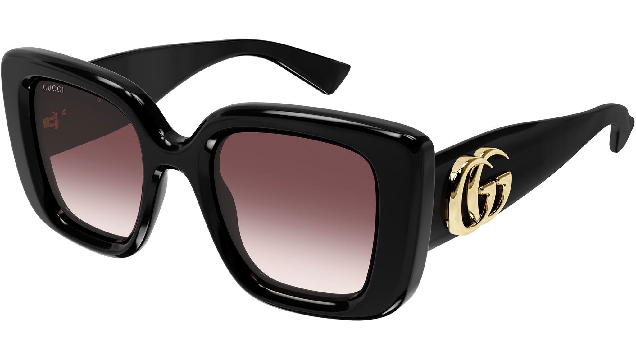NEW GUCCI SUNGLASSES BLACK WOMEN EYEWEAR GUCCI GG1975S 001 Gucci GG1575S 001 Sunglasses - US main image 3