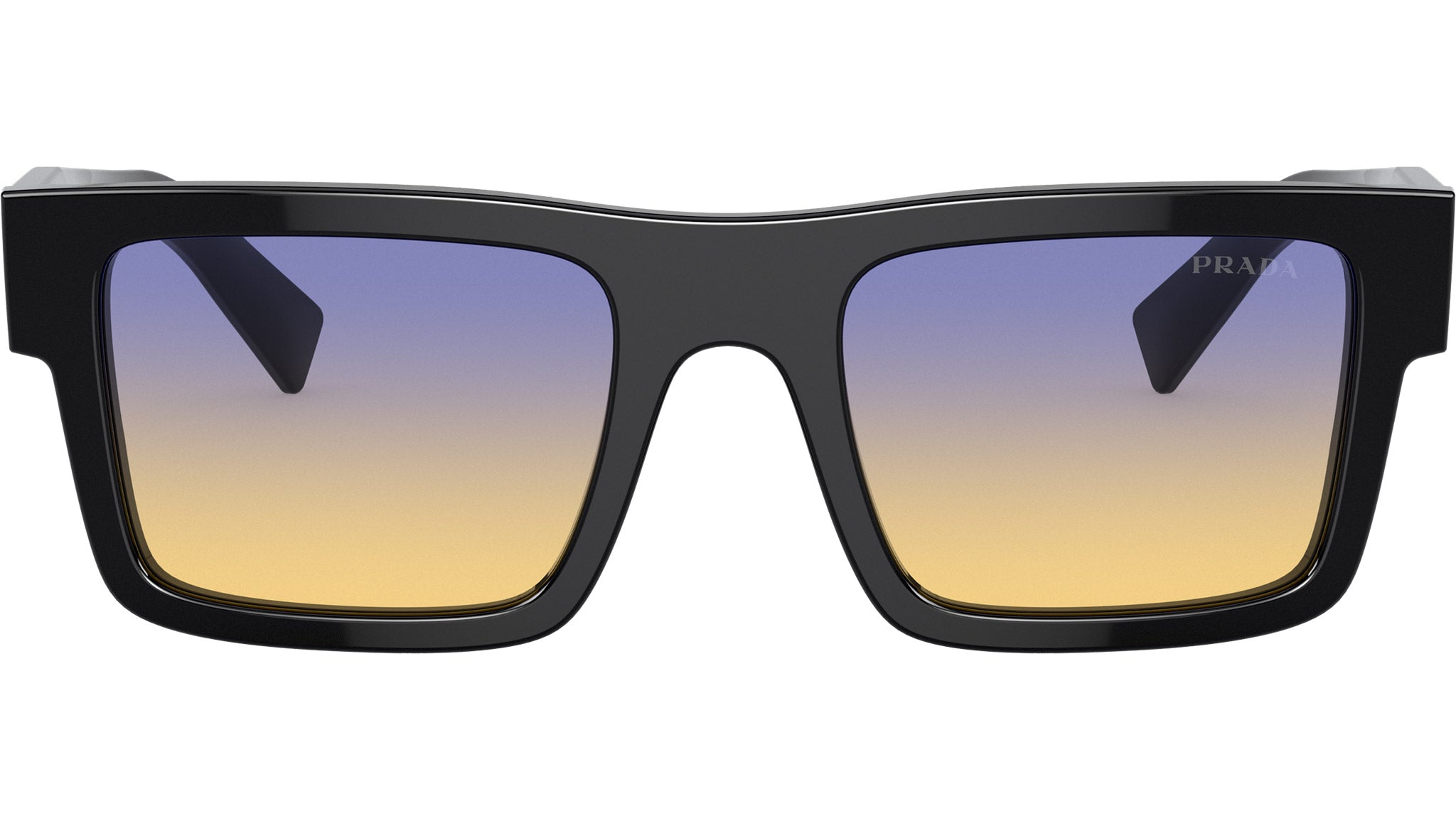 ミカン Italy製 PRADA Rayon100% ONE PIECE Prada PR 19WS 1AB06Z Sunglasses Black - eye-oo.com