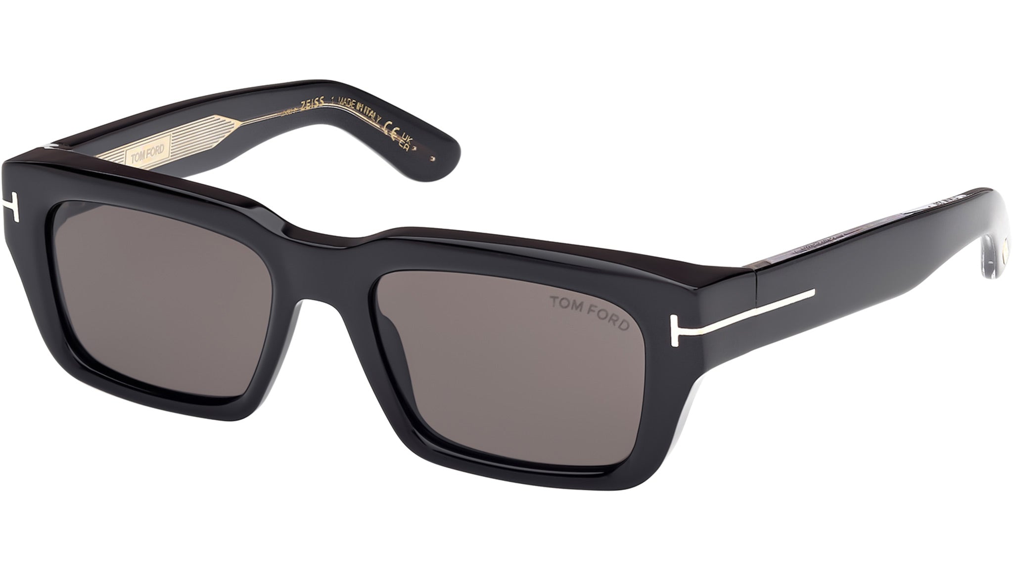 Tom Ford Icon Sunglasses FT1203 01A Shiny Black - eye-oo.com