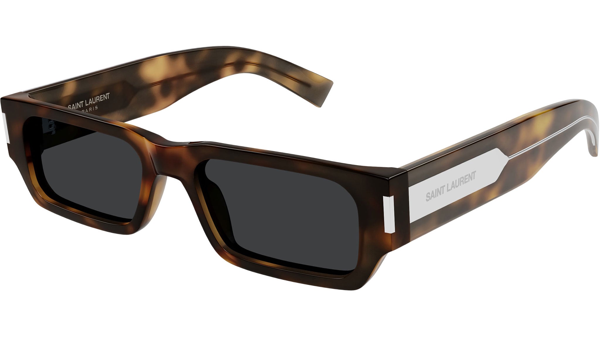SL 660 Saint Laurent Sunglasses 002 Shiny Havana - eye-oo.com