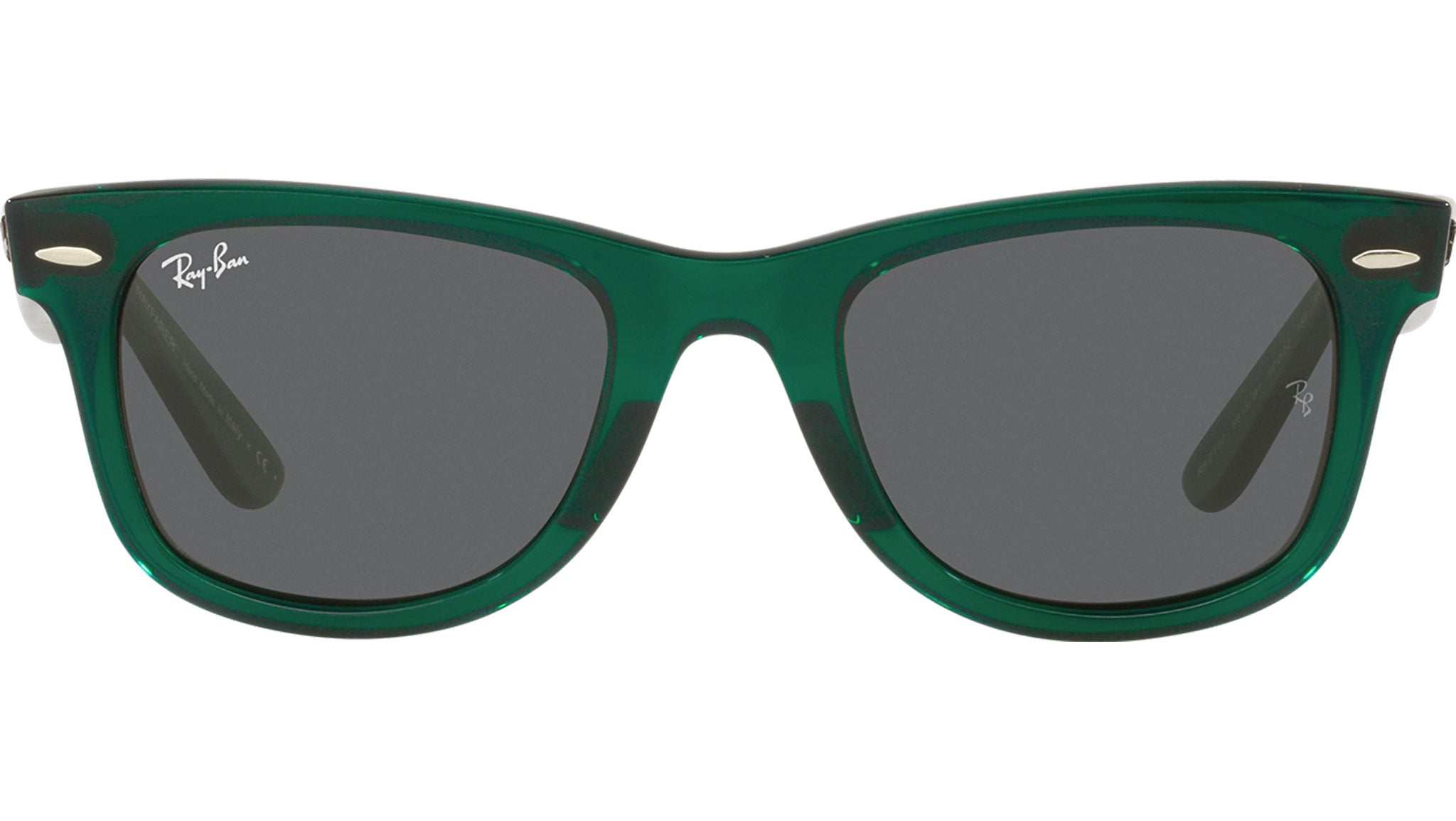 Ray-Ban Wayfarer RB2140 6615B1 Green Sunglasses - eye-oo.com