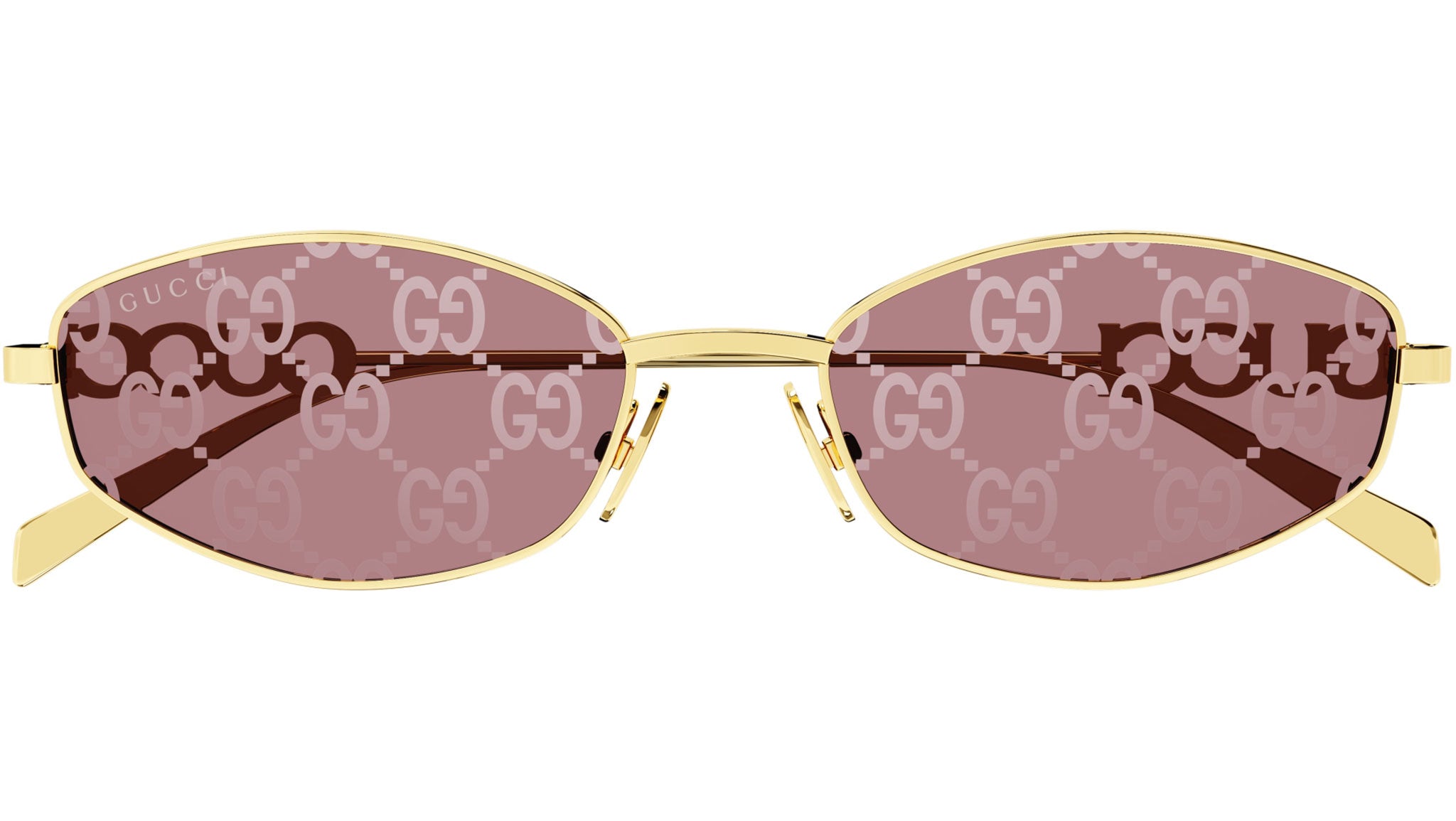 Gucci GG1802S 002 Panthos Sunglasses Yellow Gold - eye-oo.com