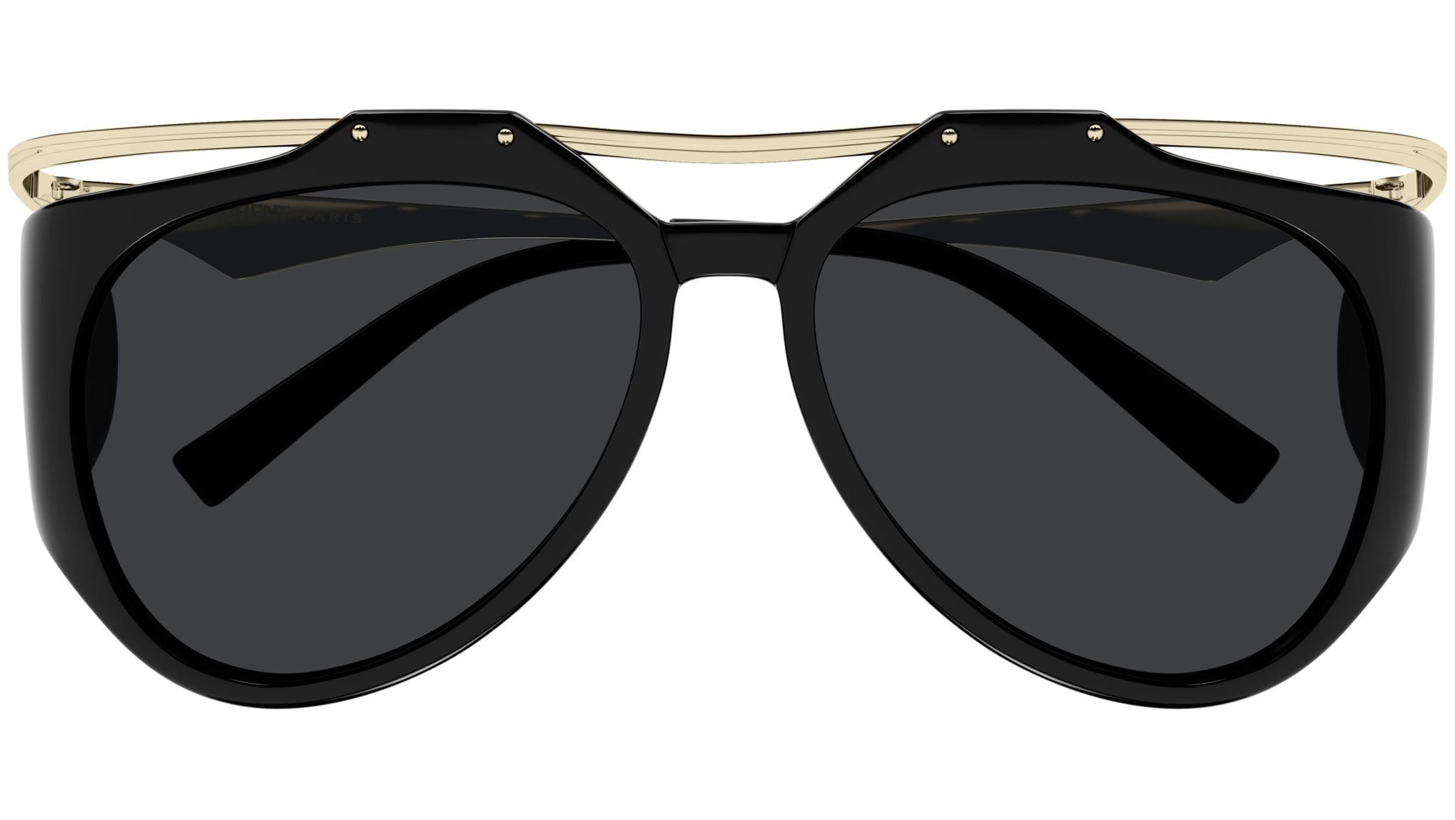 SL M137/F AMELIA Saint Laurent Sunglasses 001 Shiny Black - eye-oo.com