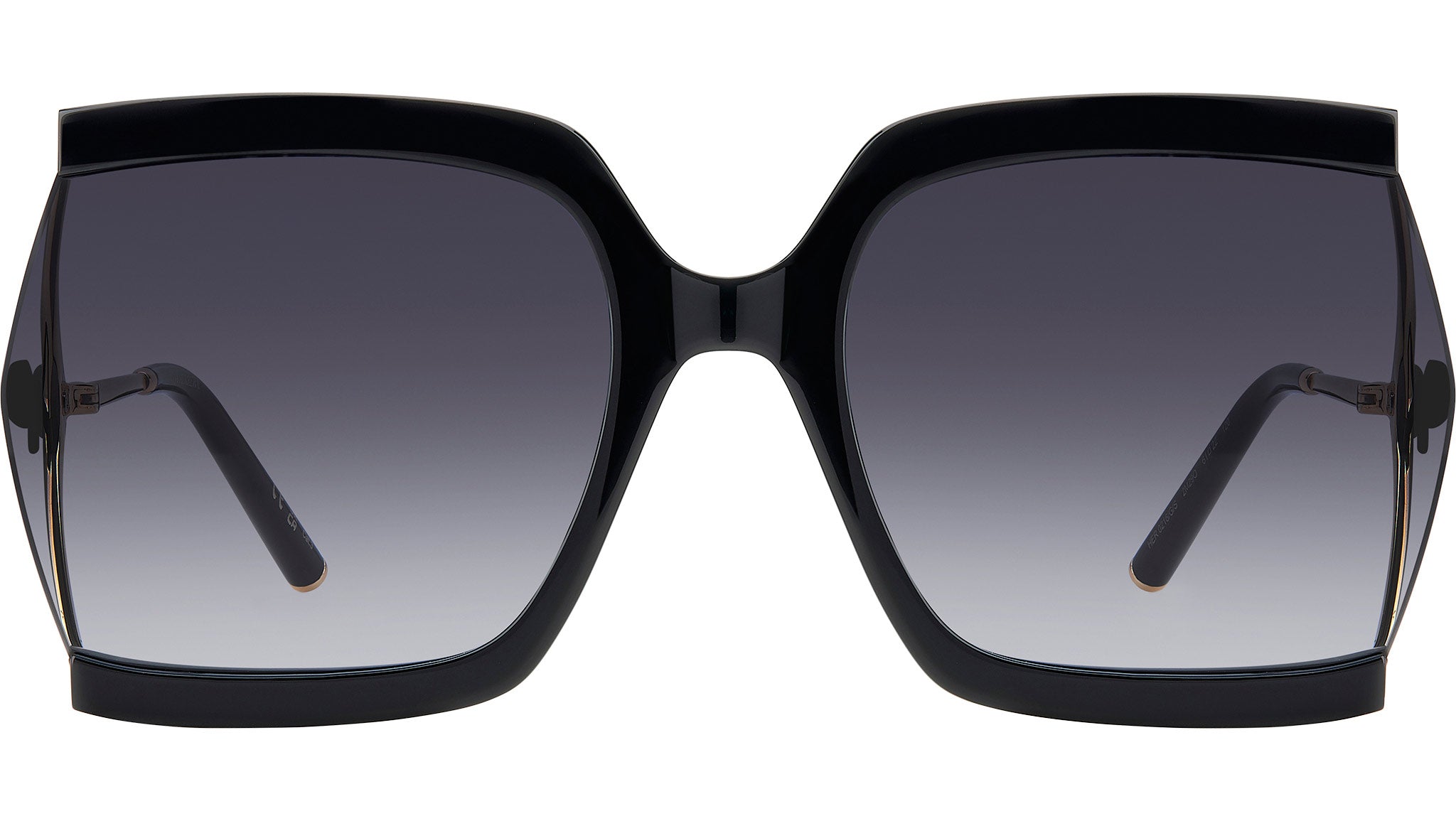 Carolina Herrera HER 0216/G/S 2M2 Sunglasses Black Gold  display picture 2