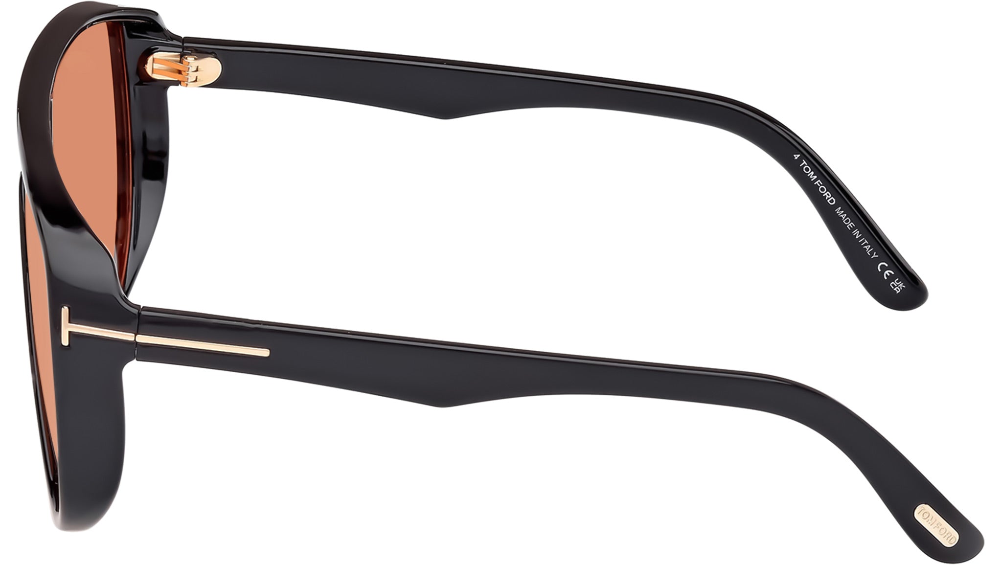 Tom Ford Achilles Sunglasses FT1182 05E Shiny Black - eye-oo.com