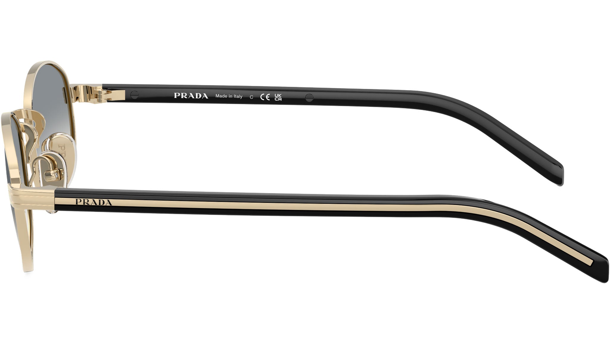PR B53S Prada Sunglasses ZVN02C Pale Gold - eye-oo.com
