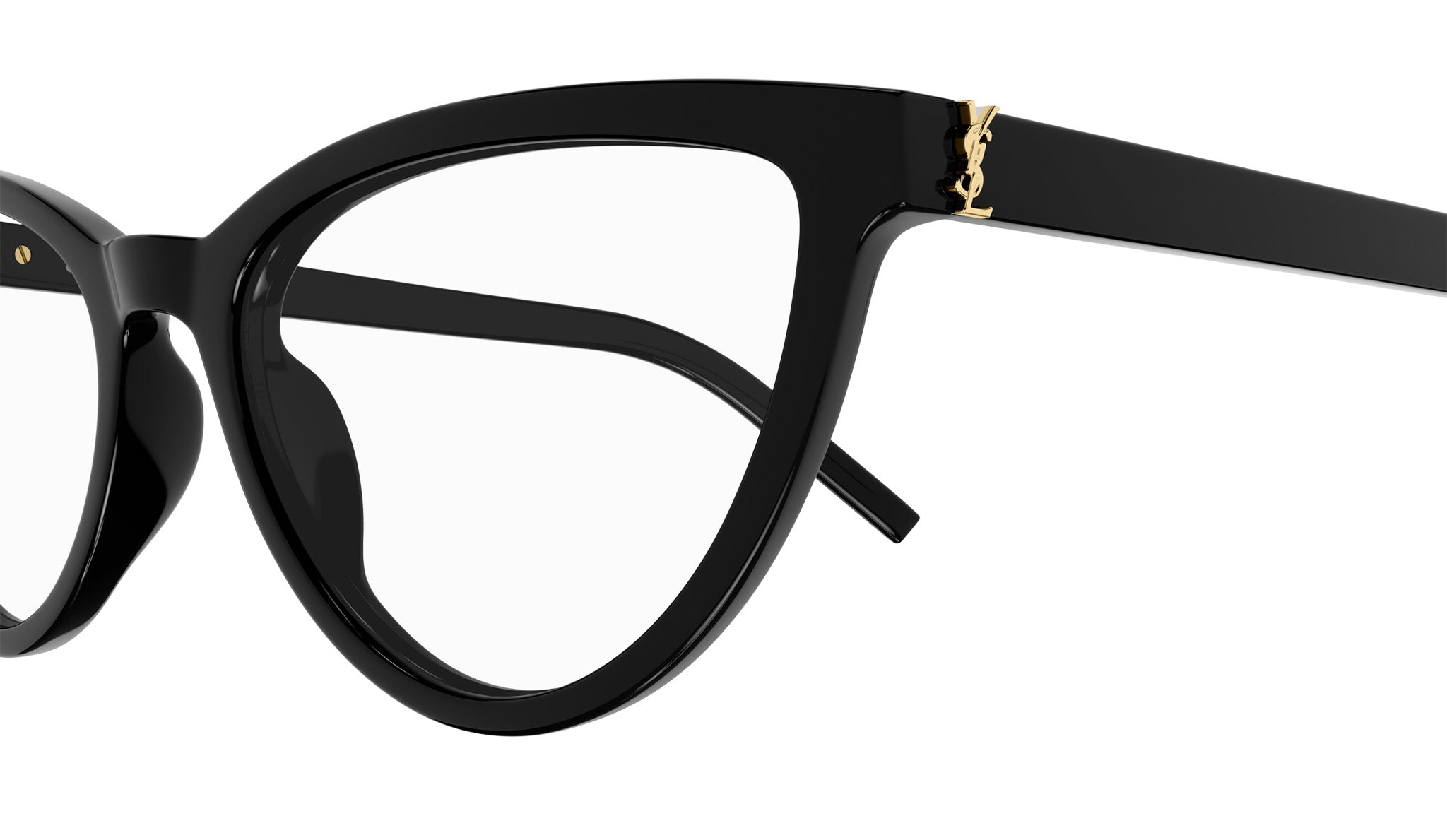 Saint Laurent SL M138 001 Shiny Black Glasses - Main Image