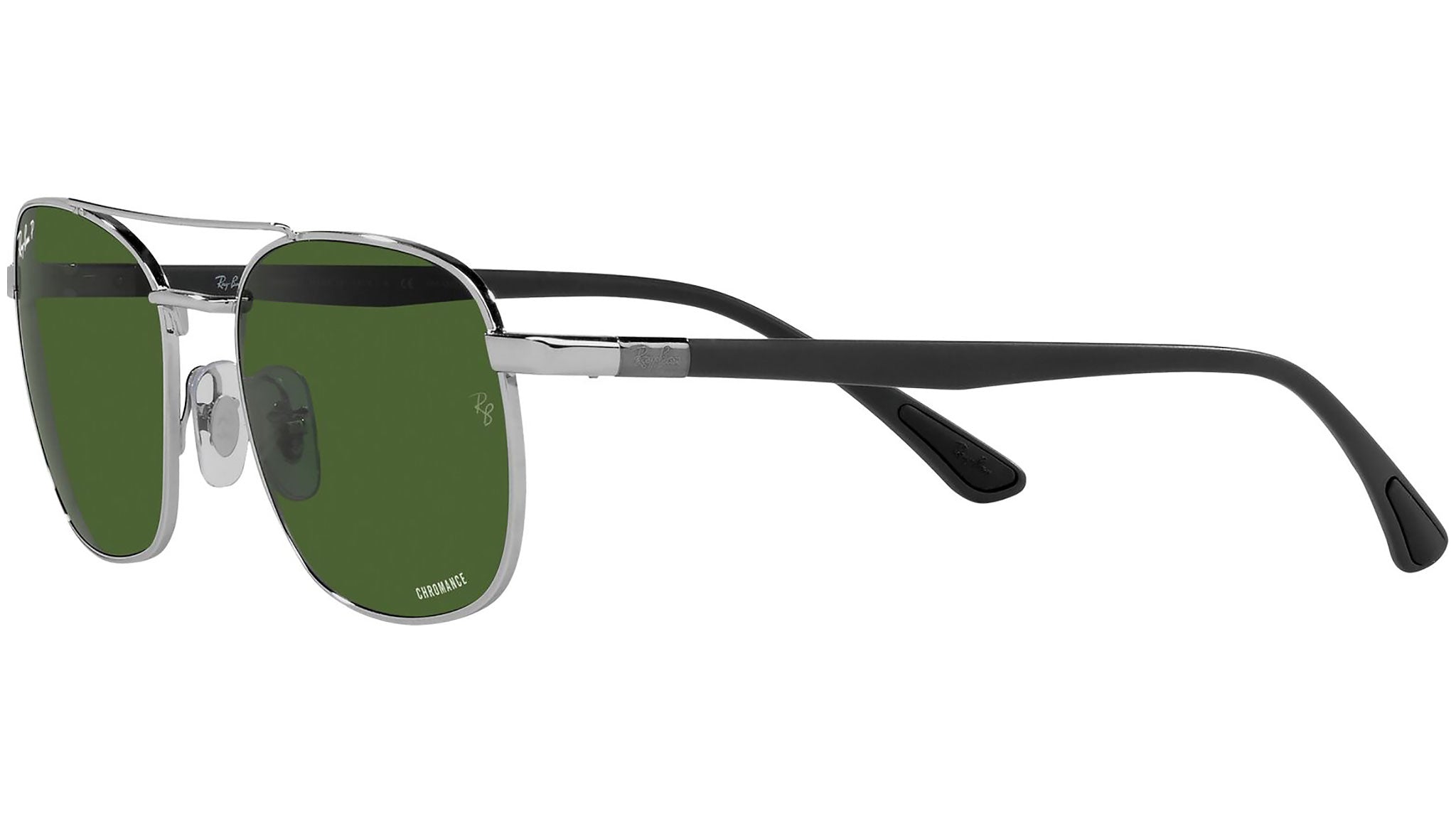 Ray-Ban Sunglasses RB3670CH 003/P1 54 Ray-Ban CHROMANCE Polarized Ray-Ban RB3670CH 003/P1 Silver Sunglasses for Men and Women  main image 2