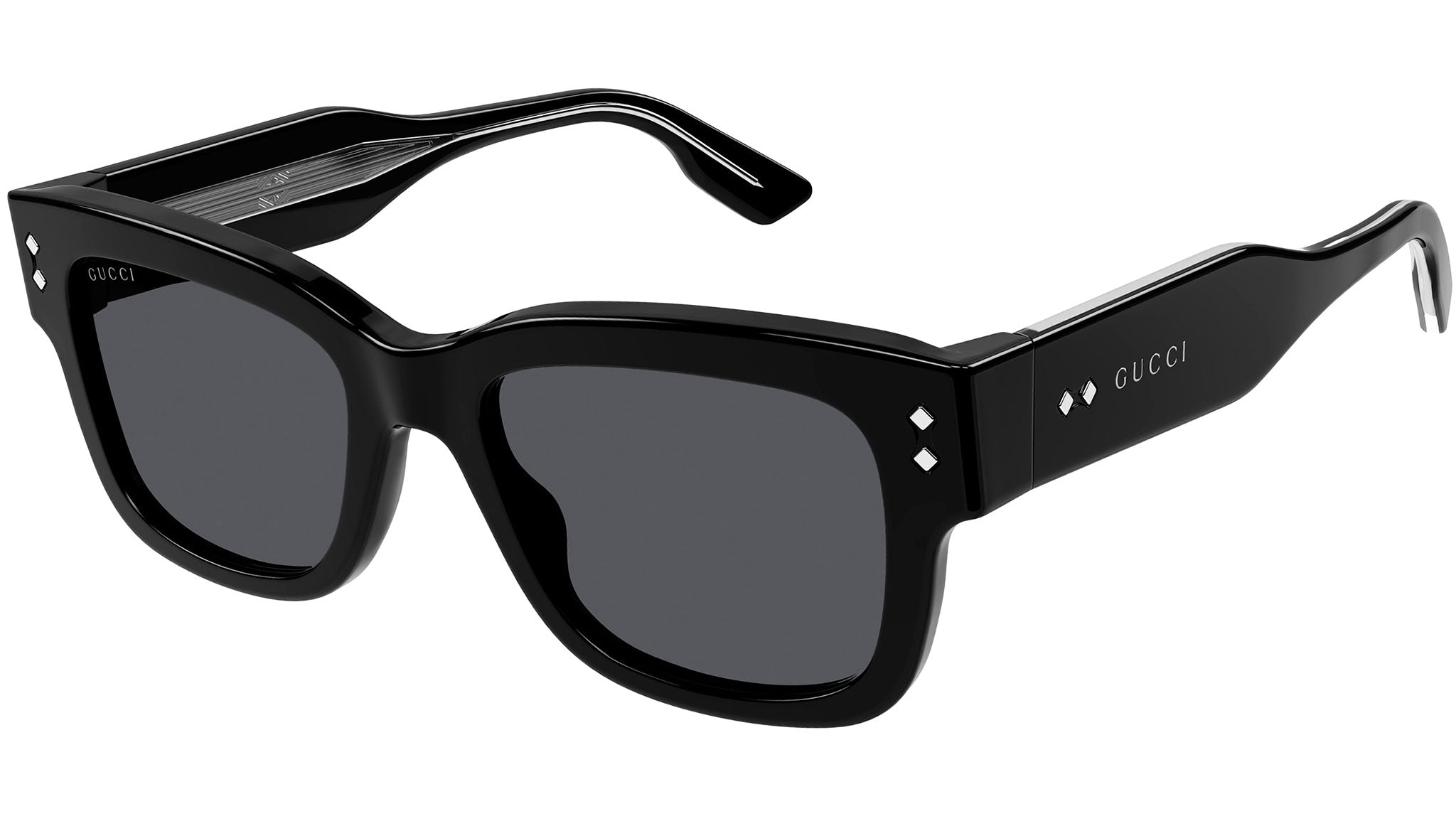NEW GUCCI SUNGLASSES GUCCI GG1217S 001 BLACK EYEWEAR Gucci® GG1217S Square Sunglasses - EuroOptica main image 3