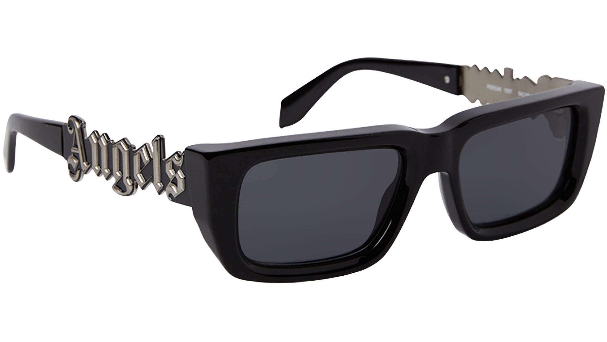 Palm Angels ブラックサングラス ケース付き Palm Angels Black Angel Sunglasses Palm Angels