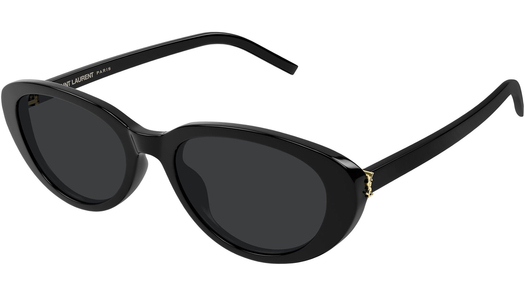 SL M154 Saint Laurent Sunglasses 001 Shiny Black