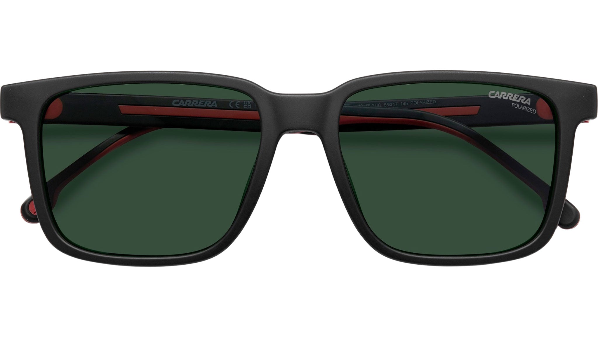 CARRERA フルカーボン Carrera C SPORT 13/S BLX UC Sunglasses Matte Black Red - eye-oo.com
