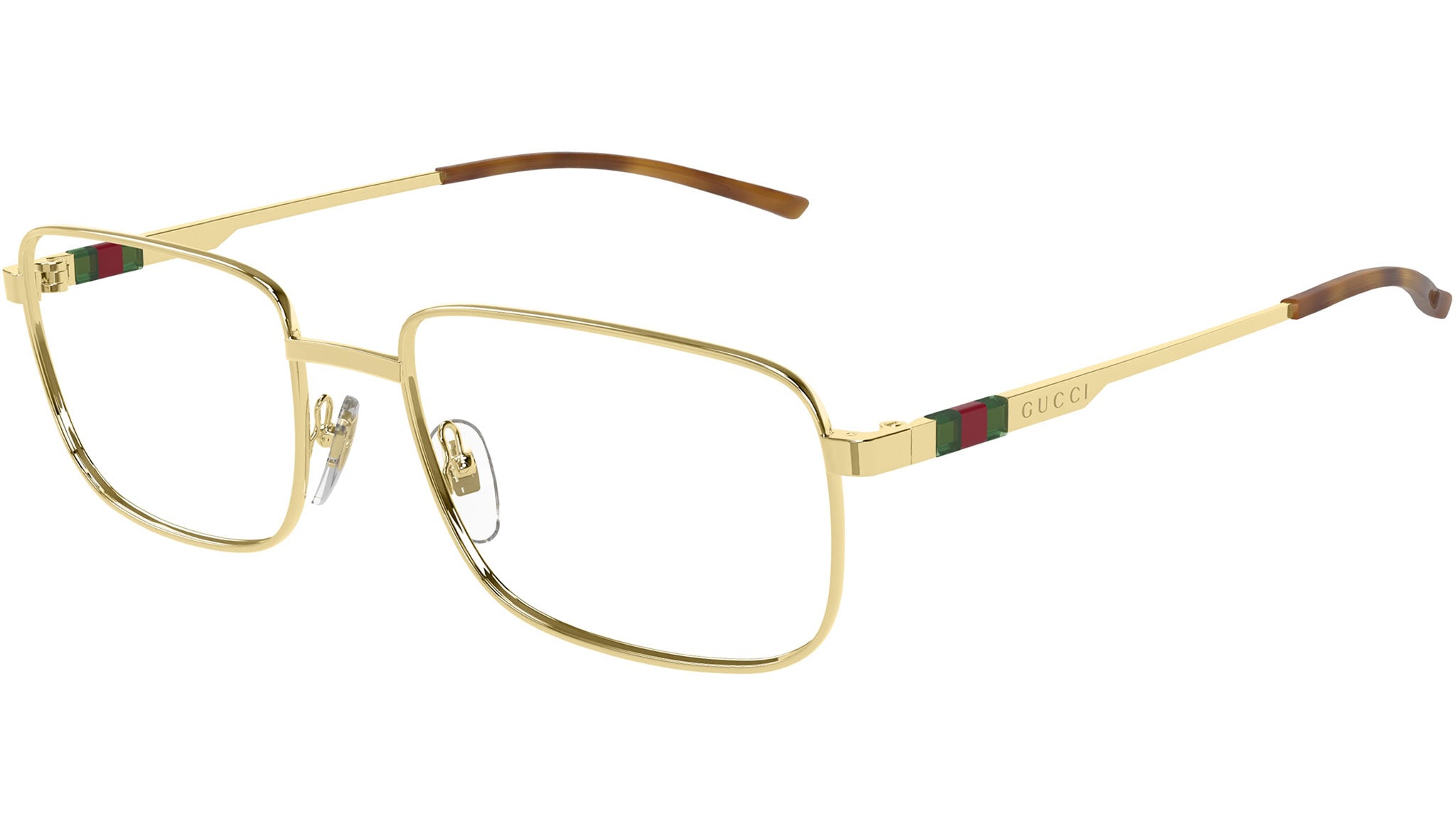 Gucci Eyeglasses GG1678O 002 Shiny Endura Gold - eye-oo.com