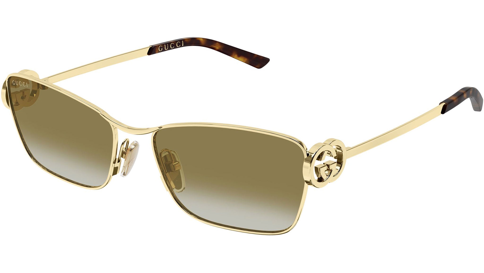 Gucci GG2045S 003 Gold Bronze Sunglasses - eye-oo.com