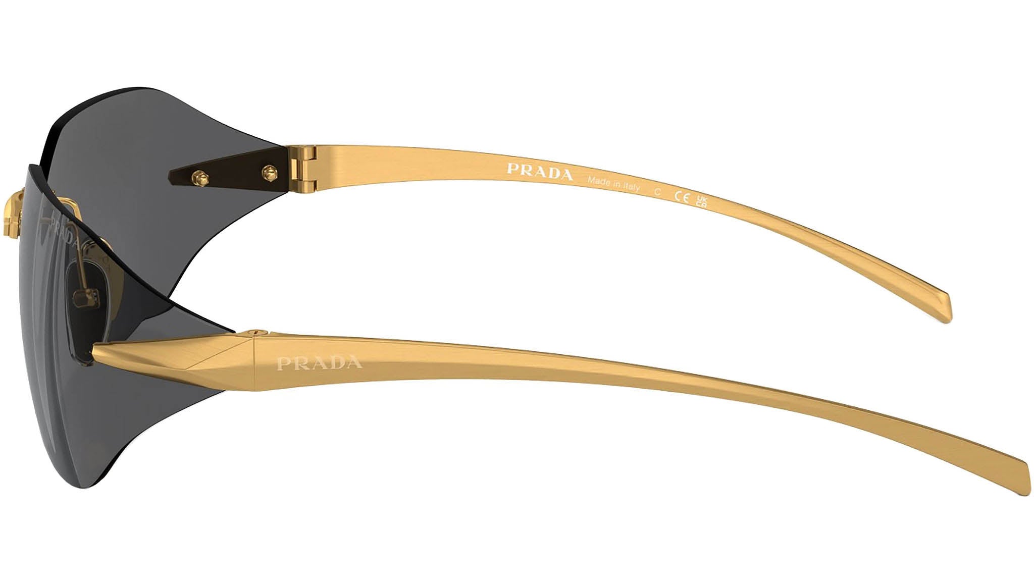 Prada PR A56S Sunglasses 15N5S0 Gold - eye-oo.com