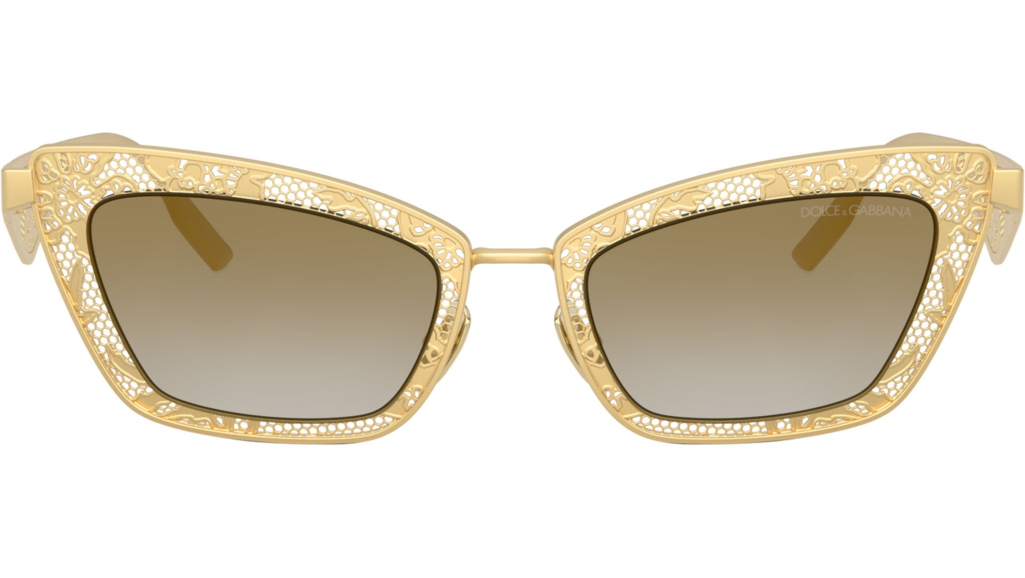 Dolce & Gabbana DG2311 Sunglasses 12246E Matte Gold - eye-oo.com