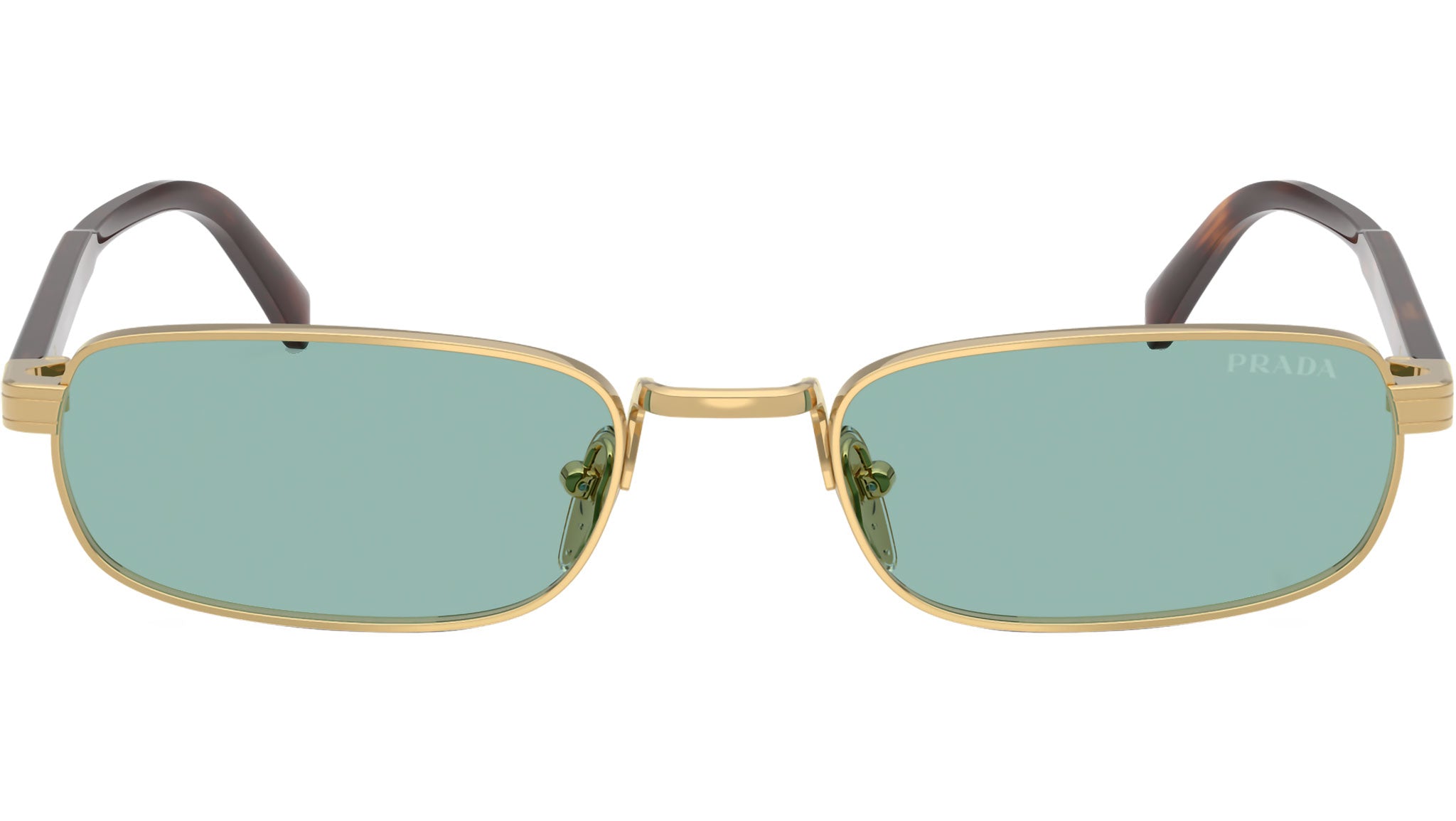 NEW PRADA PR B54S 5AK40K GOLD GREEN UNISEX SUNGLASSES PRADA PRB54S 5AK40K Prada PR B54S 5AK40K Sunglasses - US main image 4