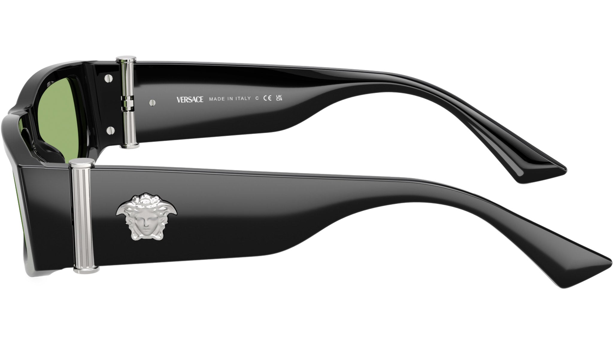 Versace VE4476U Sunglasses GB1/2 Black - eye-oo.com display picture 3