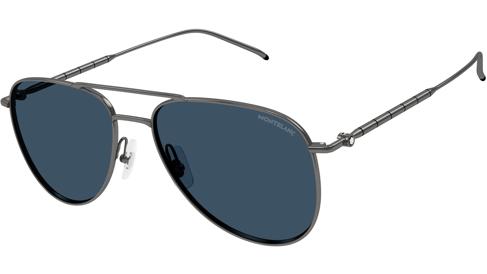 Montblanc MB0311S 003 Sunglasses Dark Ruthenium - eye-oo.com
