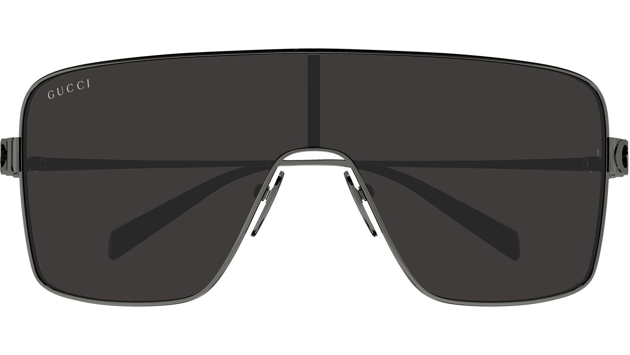 Gucci GG1936S 002 Ruthenium Shield Sunglasses - eye-oo.com