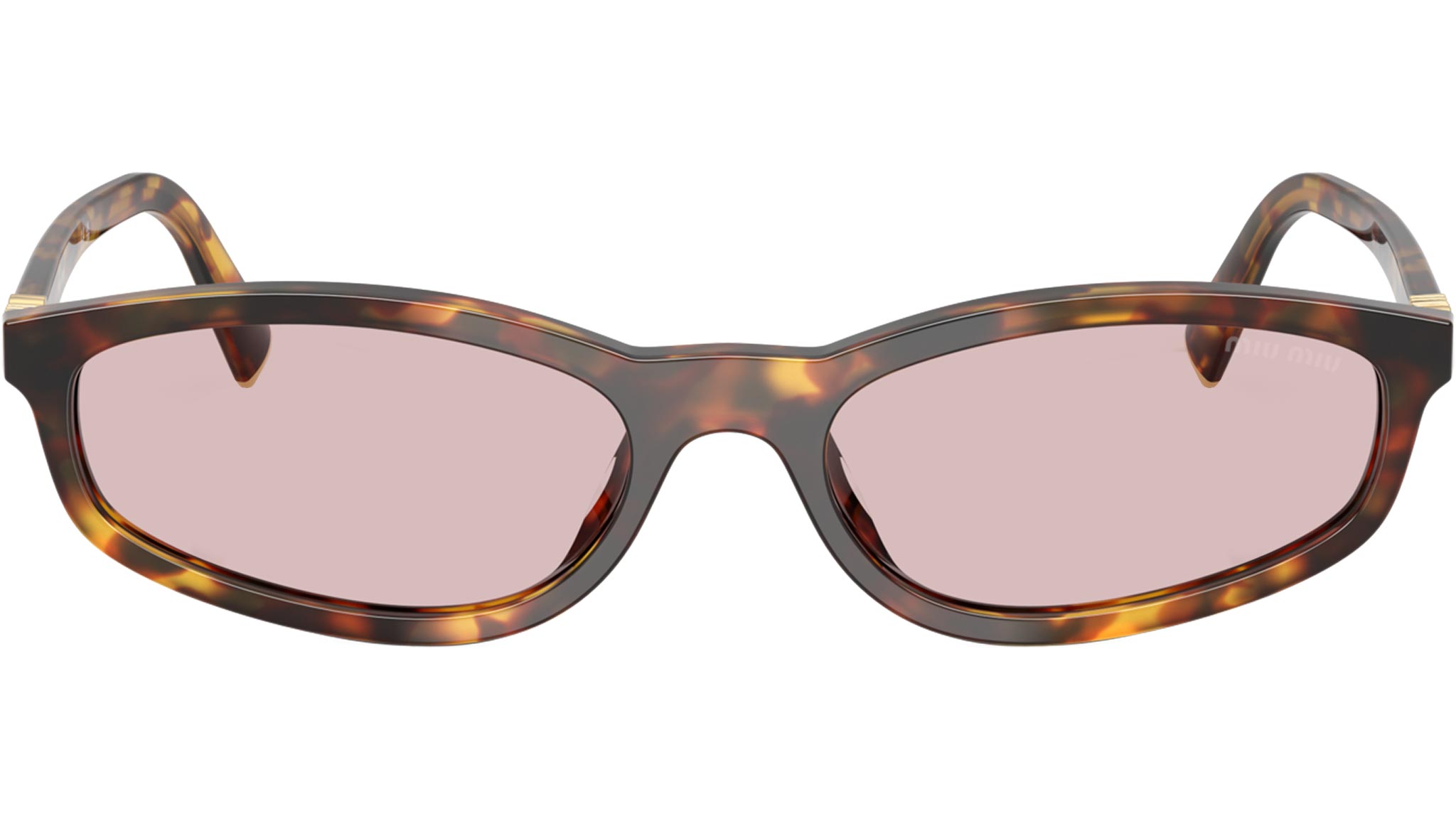 MU A06S Miu Miu Sunglasses 14L4I0 Honey Havana - eye-oo.com