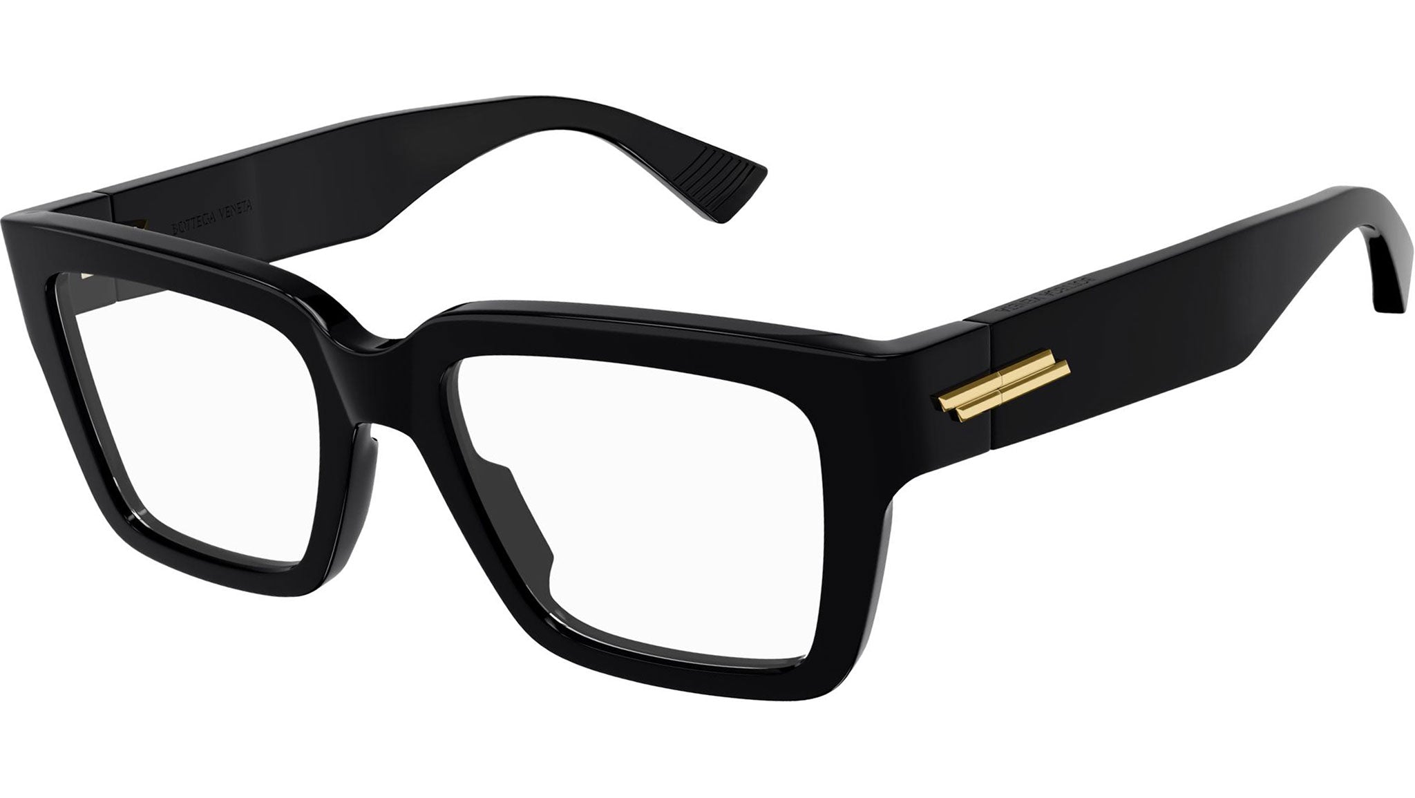 Bottega Veneta BV1153O Shiny Black Optical Frame - eye-oo.com