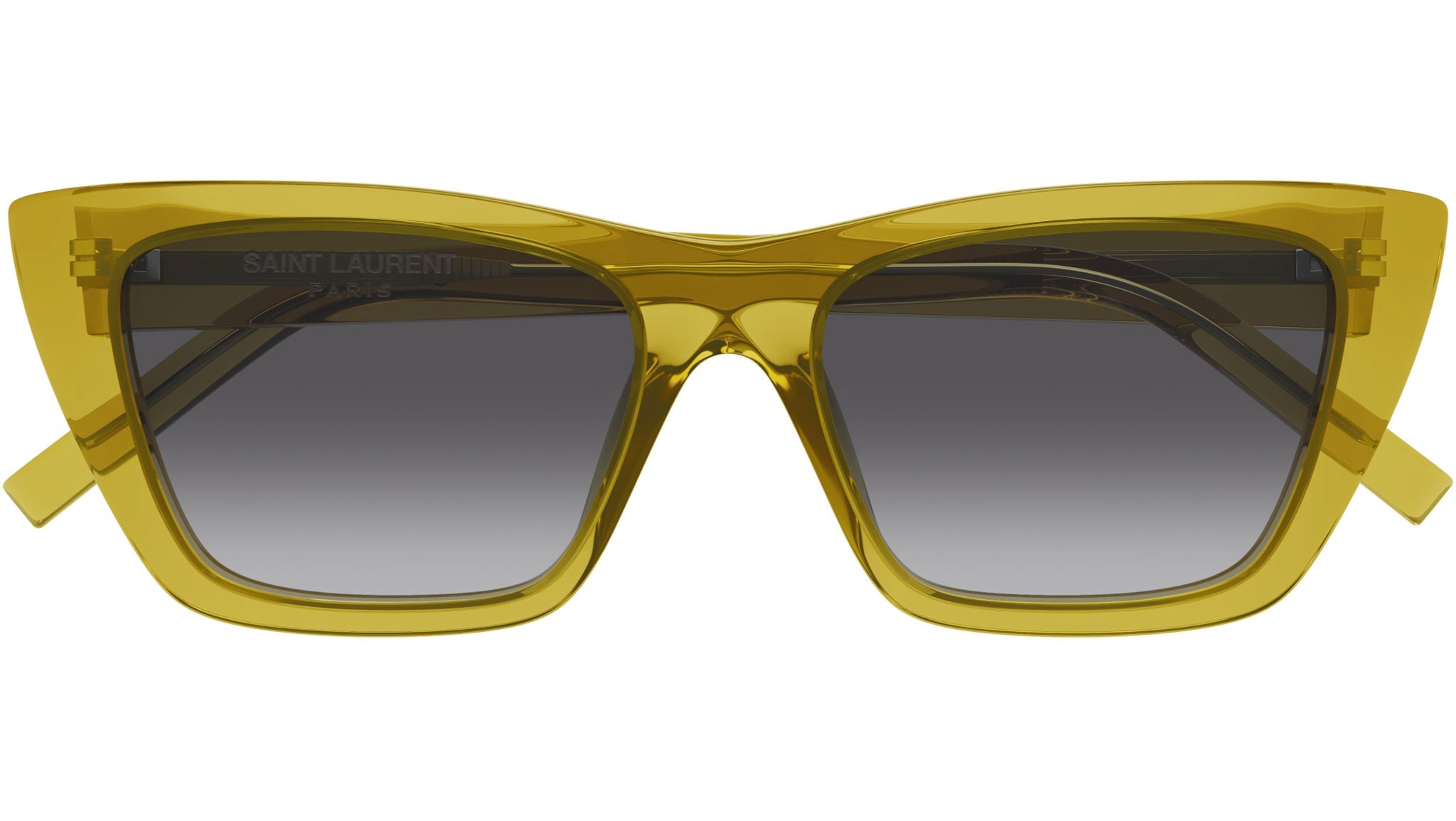 Saint Laurent SL 276 MICA 062 Cat Eye Sunglasses Yellow - eye-oo.com