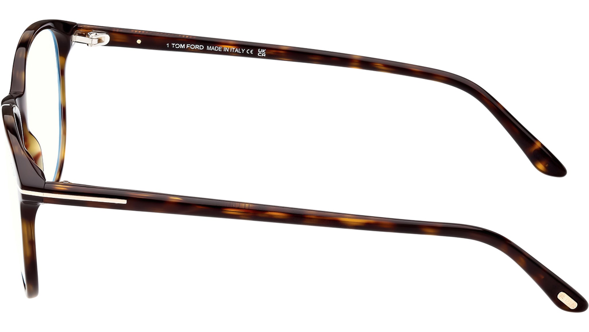 Tom Ford FT5810-B Optical Frame 052 Shiny Dark Havana - eye 