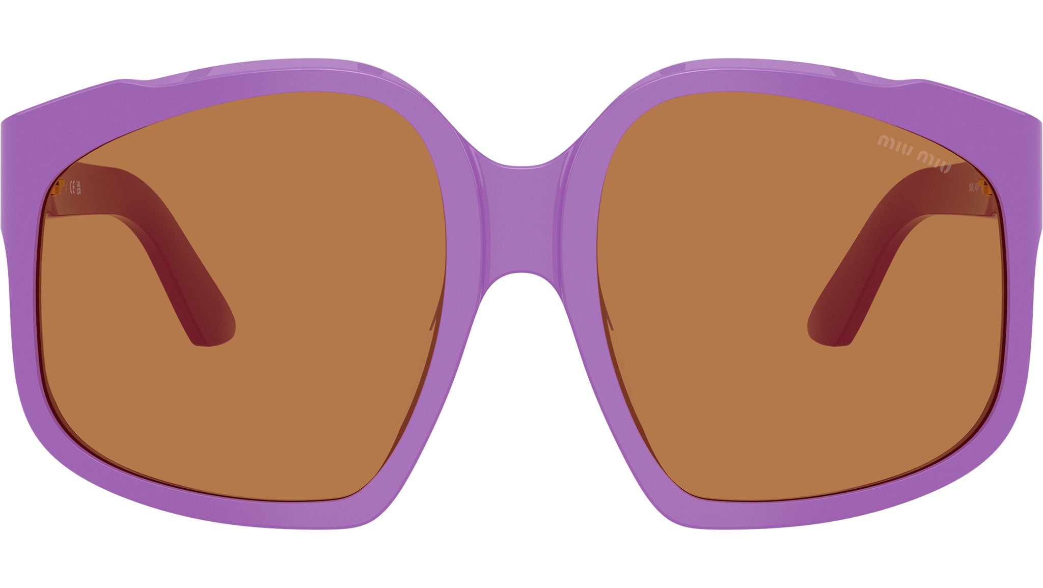 MU A07S Miu Miu Sunglasses 25D90Q Violet - eye-oo.com