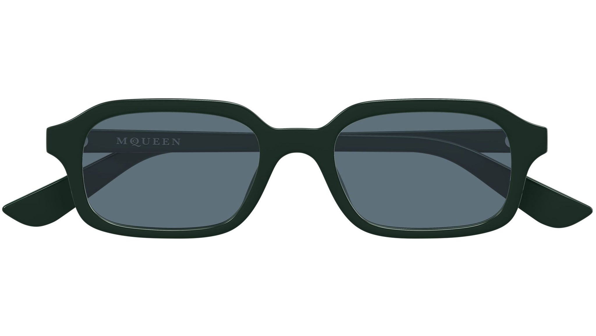 Alexander McQueen Blue Sunglasses Alexander McQueen® AM0421S Wayfarer Sunglasses EuroOptica™ main image 2