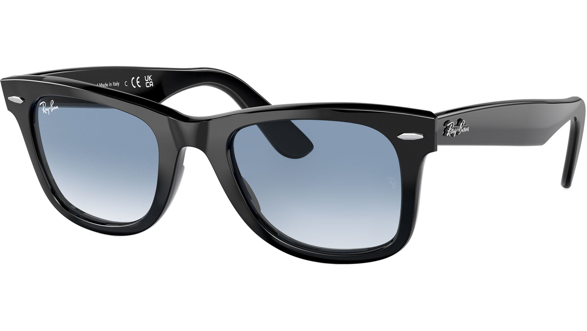 小物 Ray-Ban Wayfarer 2140-F 901/3F Wayfarer RB2140F Ray-Ban Sunglasses 901/3F Black - eye-oo.com