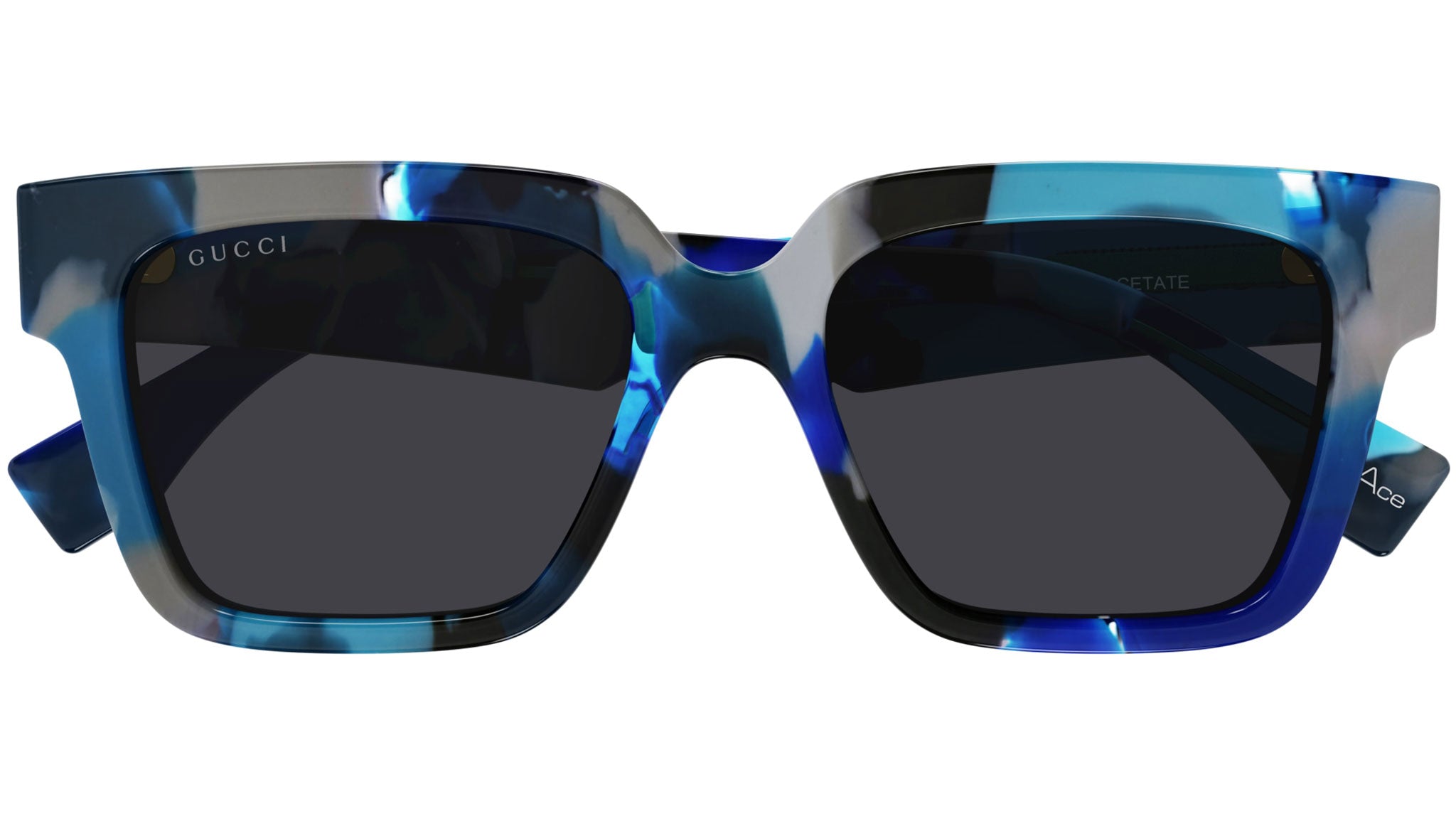 Gucci GG1626S 002 Sunglasses Grey Blue - eye-oo.com