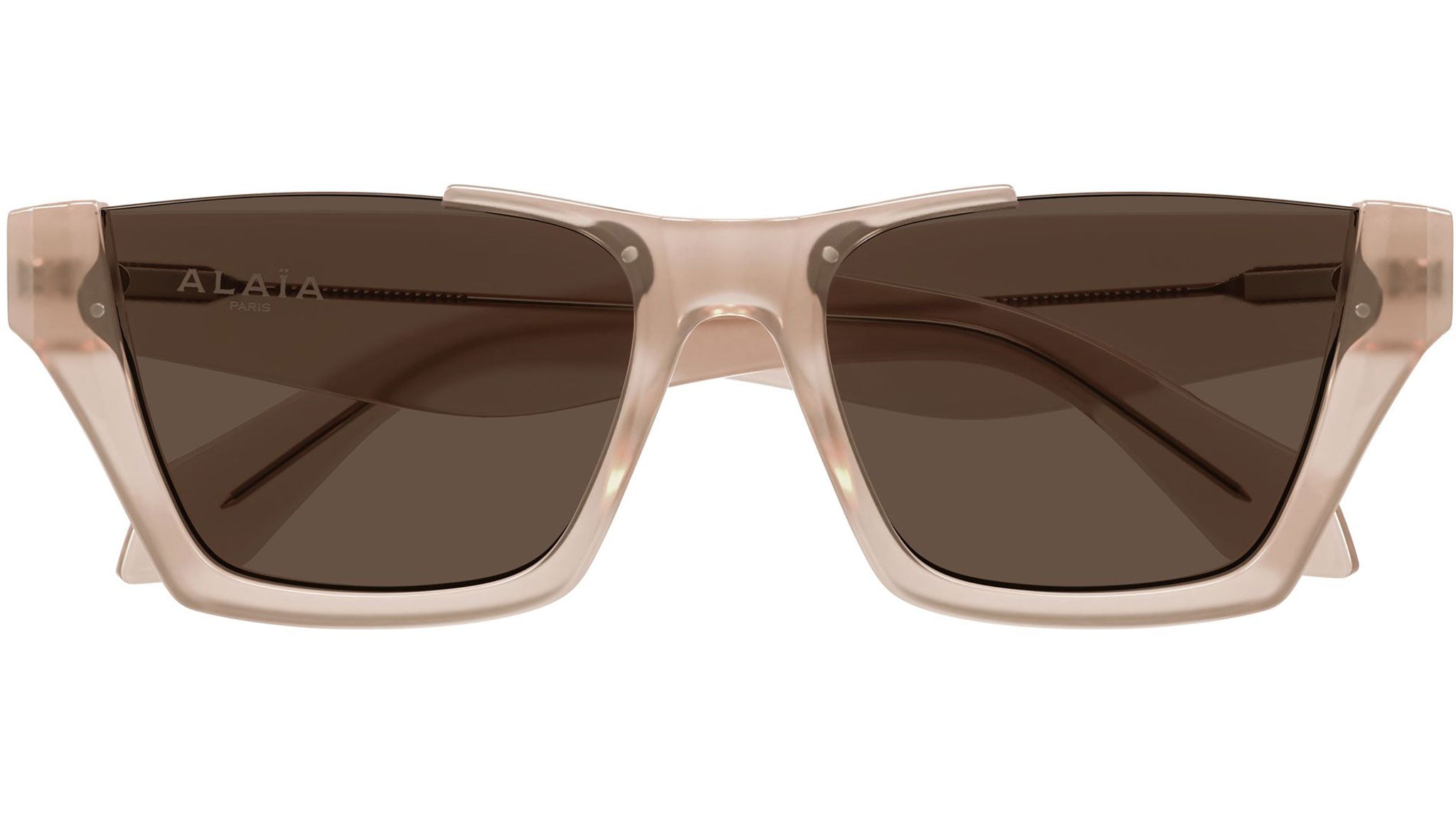 AA0081S Azzedine Alaïa Rectangular Sunglasses 006 Pink - eye-oo.com