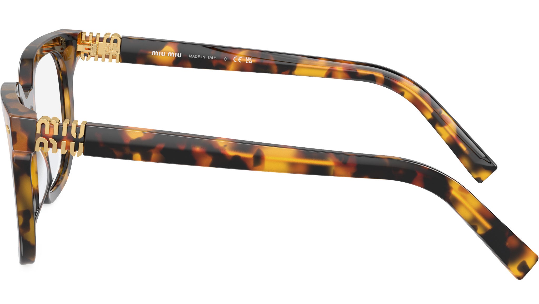 Miu Miu 0MU 06XV Optical Frame VAU1O1 Yellow - eye-oo.com