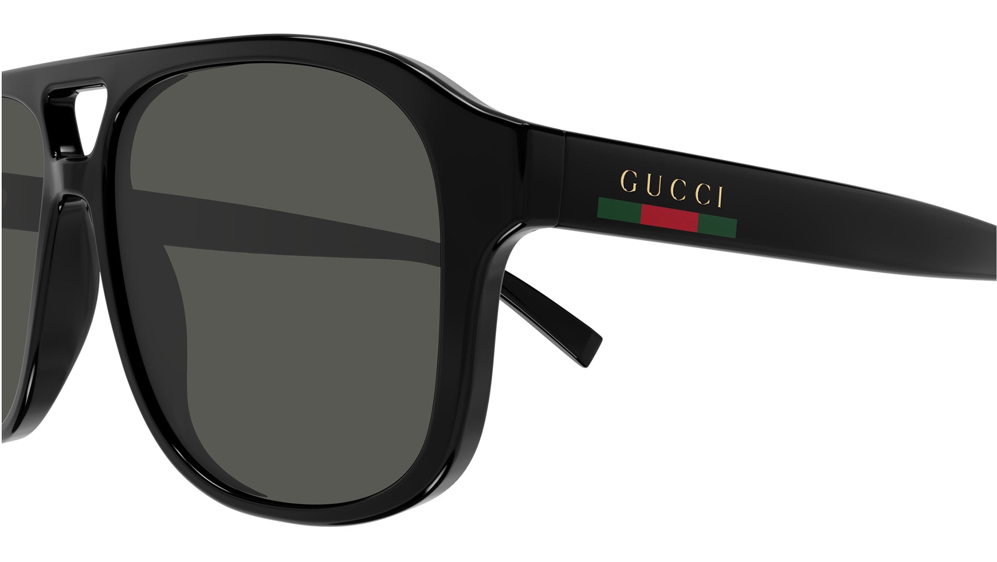 Gucci GG1856S 001 Pilot Sunglasses Black - eye-oo.com