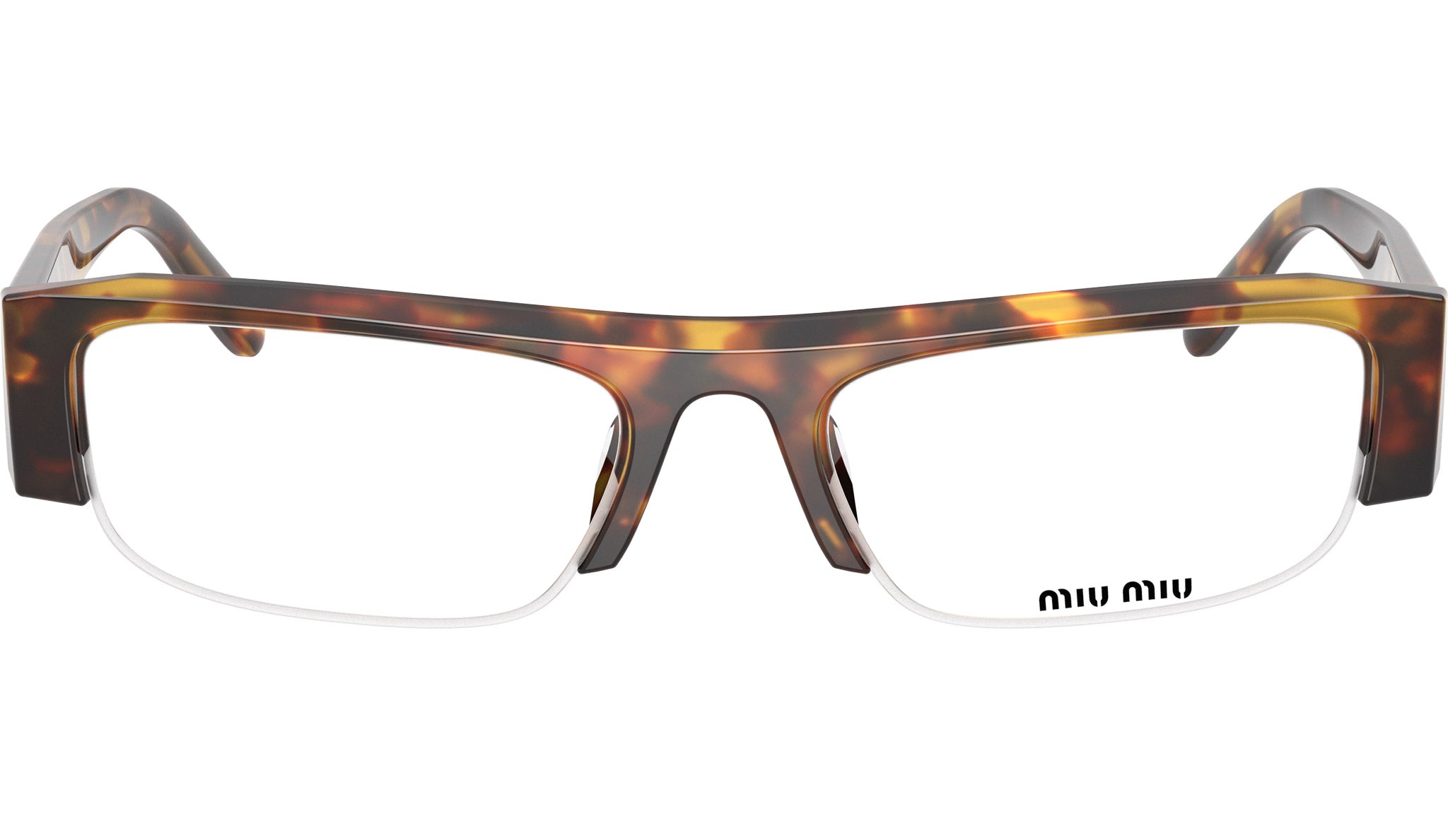 Miu Miu MUB07S Sunglasses 14L08N Honey Havana - eye-oo.com