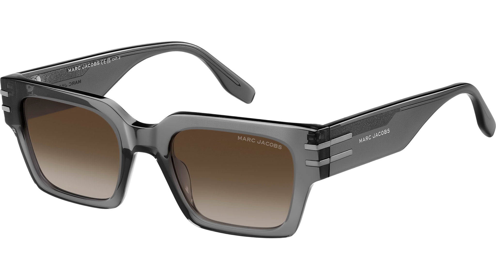 Marc by Marc Jacobs Grey Sunglasses Marc Jacobs MARC LOGO 096/S 08A T4 Sunglasses Black Grey  main image 4