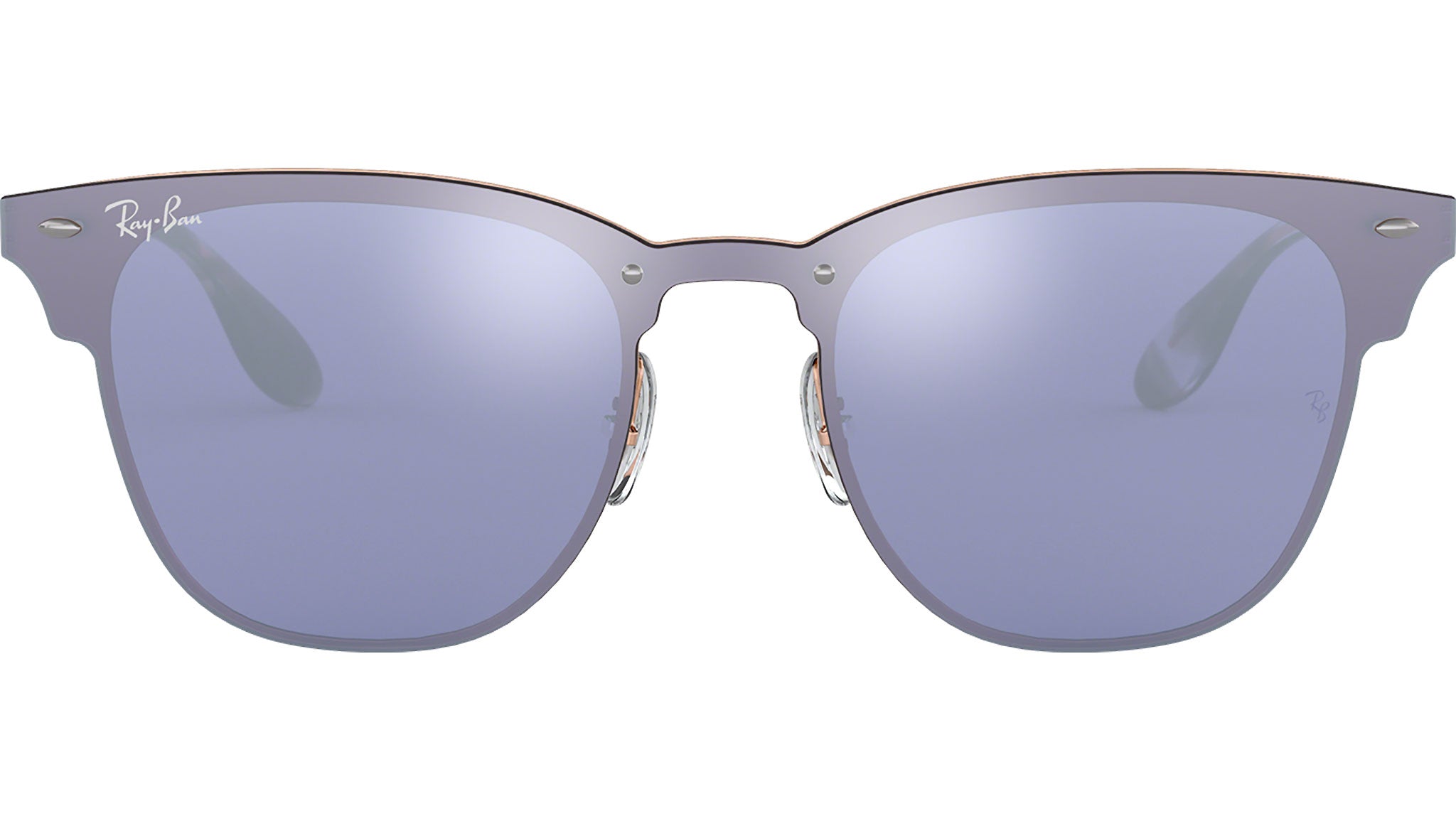 Ray-Ban Blaze Clubmaster RB3576N 90391U Bronze Sunglasses  display picture 1