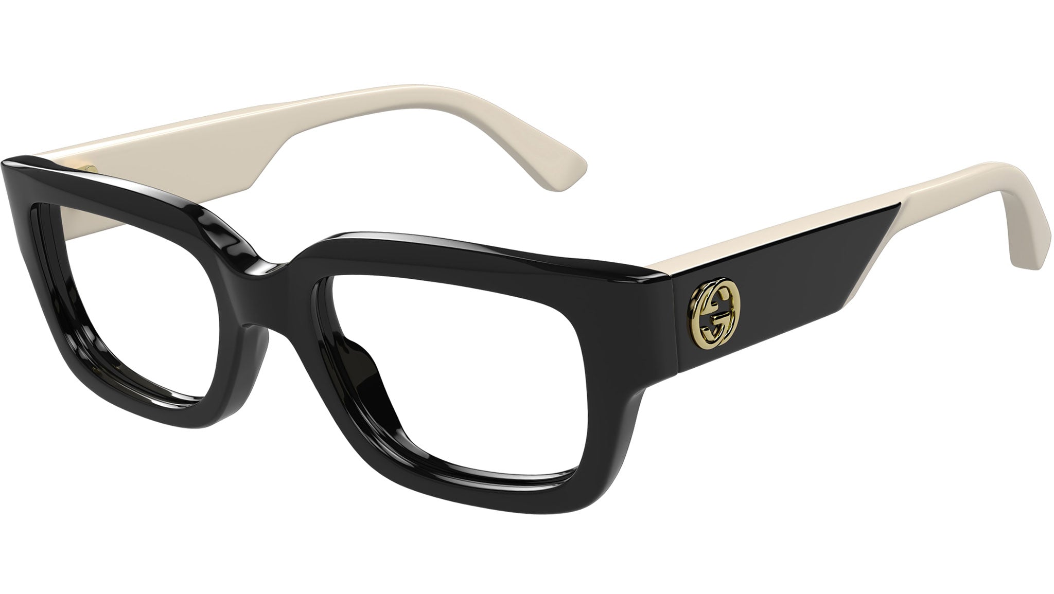 Occhiali da vista Gucci GG1666O 001 Nero Lucido