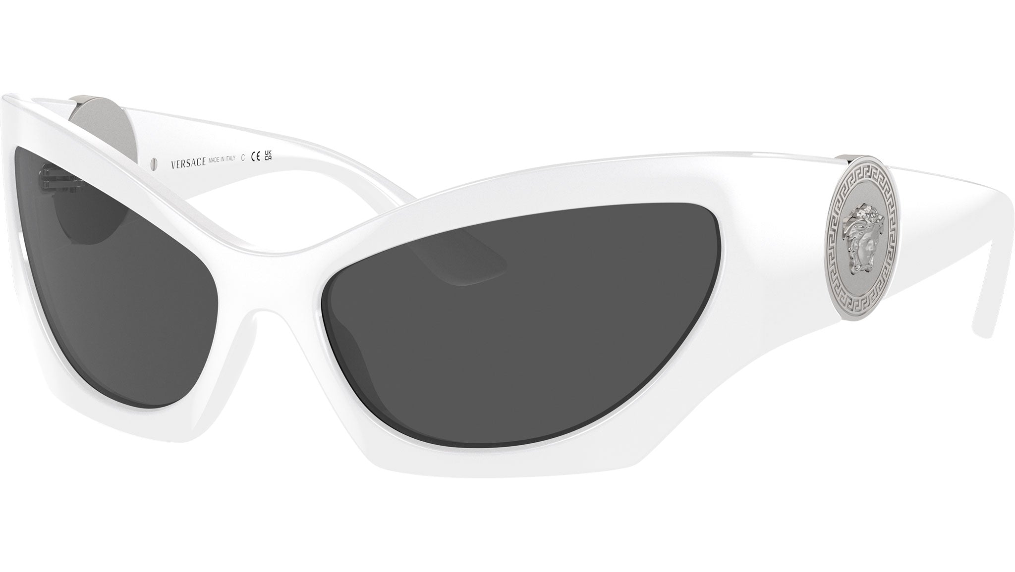 Versace VE4450 Sunglasses 314/87 White - eye-oo.com display picture 2