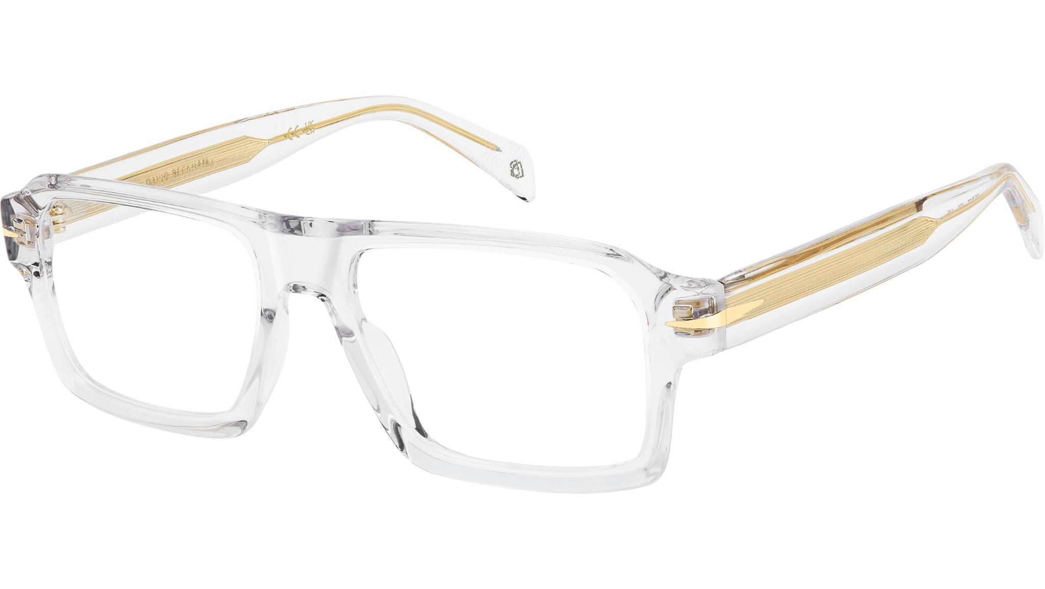 David Beckham DB 7165 900 Optical Frame Crystal - eye-oo.com